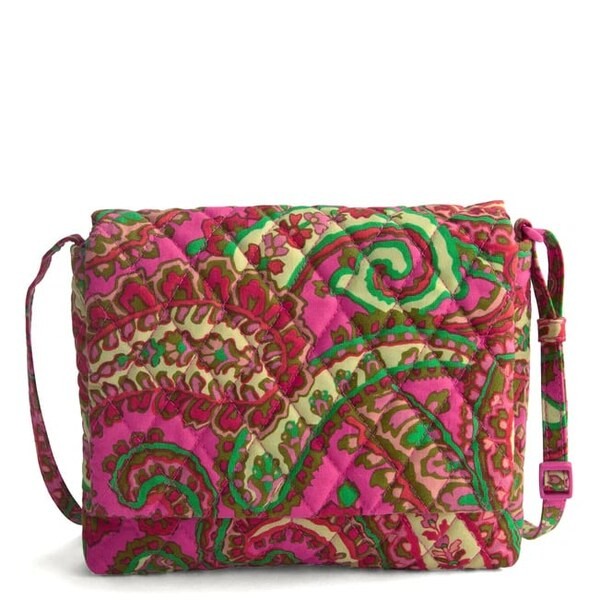Vera Bradley Flap Hipster Handbag Capri Pink Outlet Exclusive New With Tag