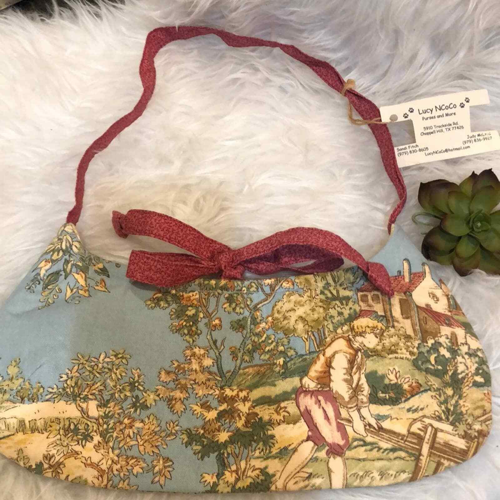 An Original by Ncoco custom fabric purse