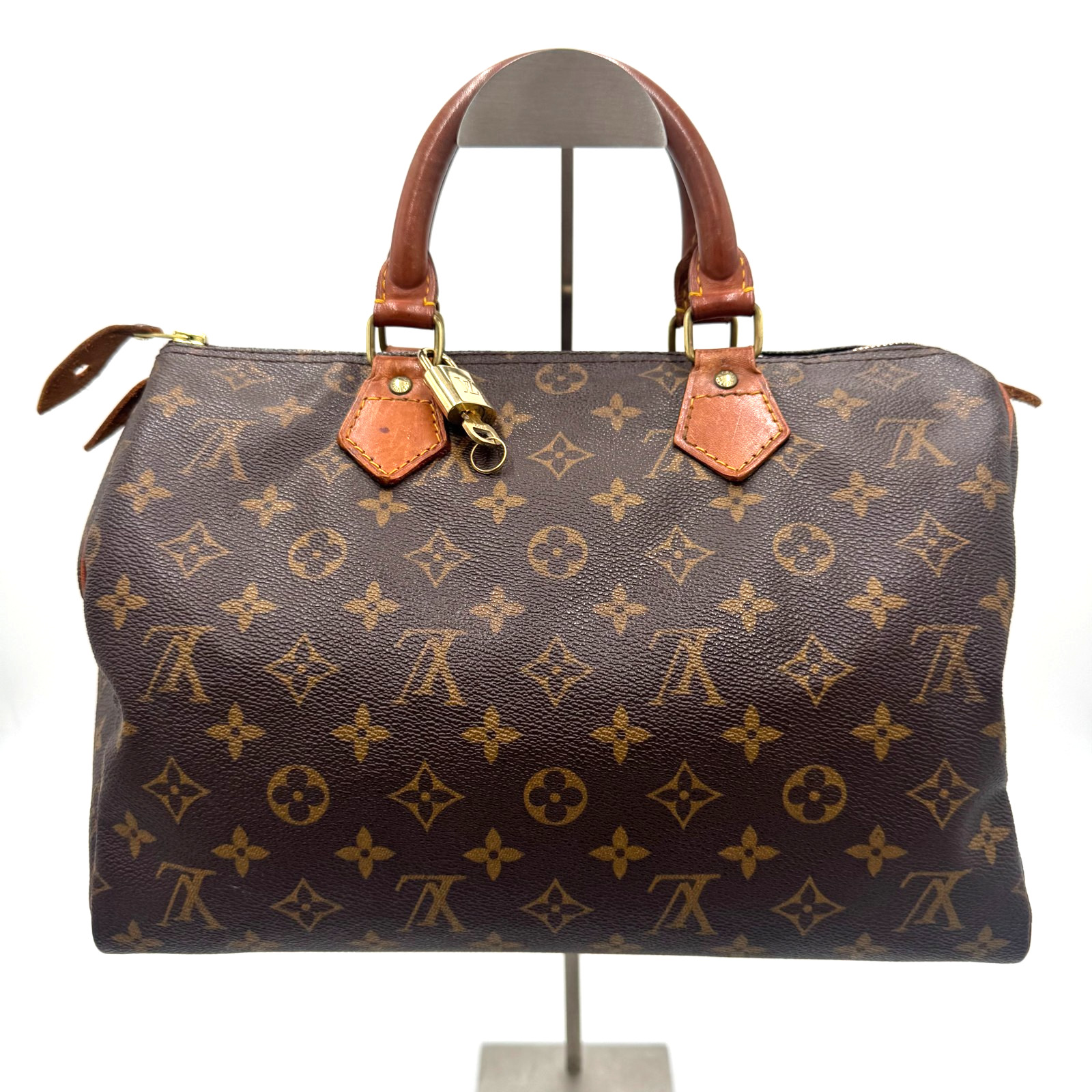 Louis Vuitton Monogram Speedy 30 Hand Bag M41526 Auth Used #891FC