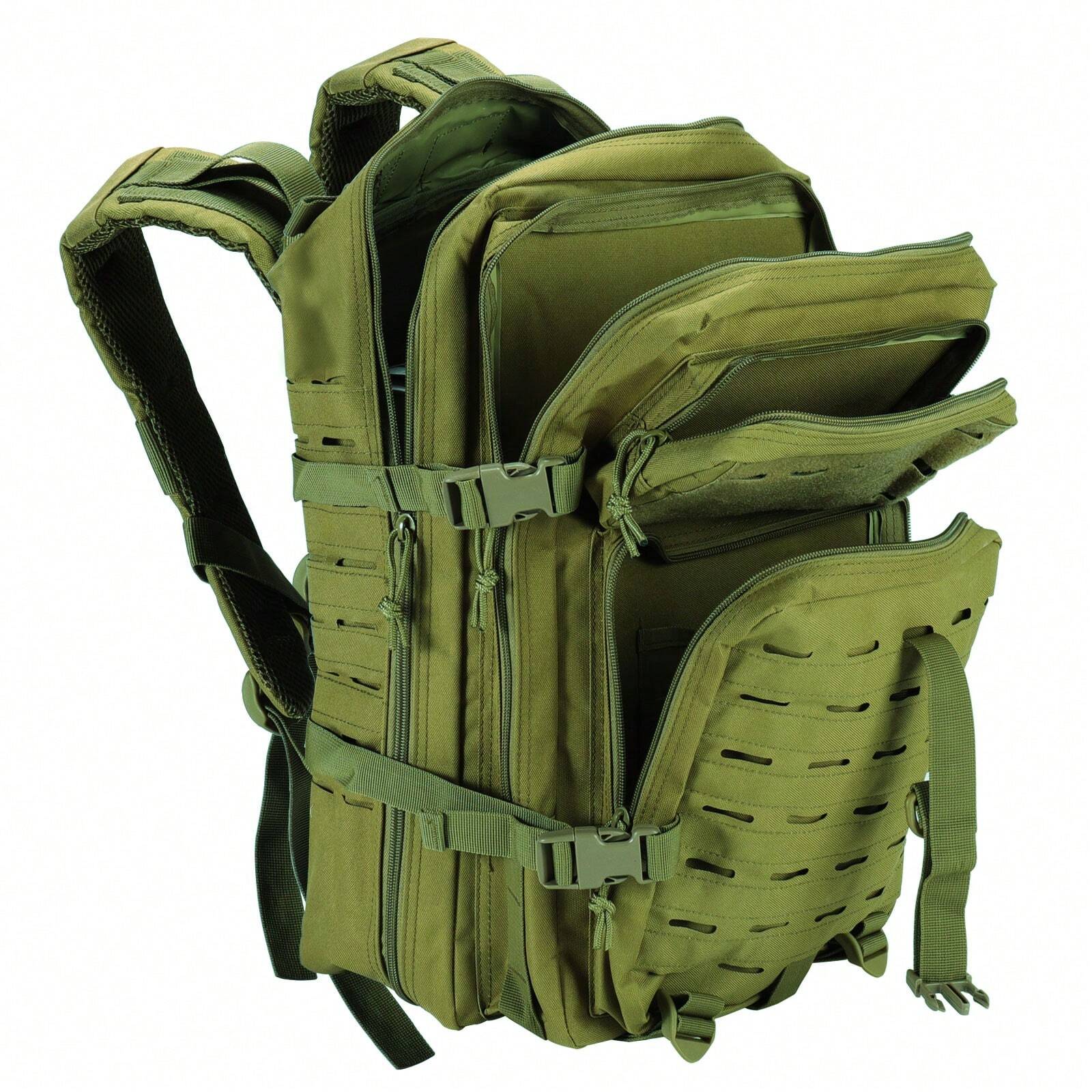 45L Military Molle Tactical Backpack Rucksack Camping Bag Waterproof Outdoor