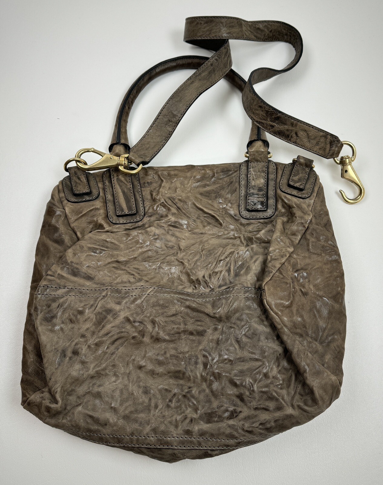 #302 GIVENCHY Pandora Crinkled Medium Satchel Bag