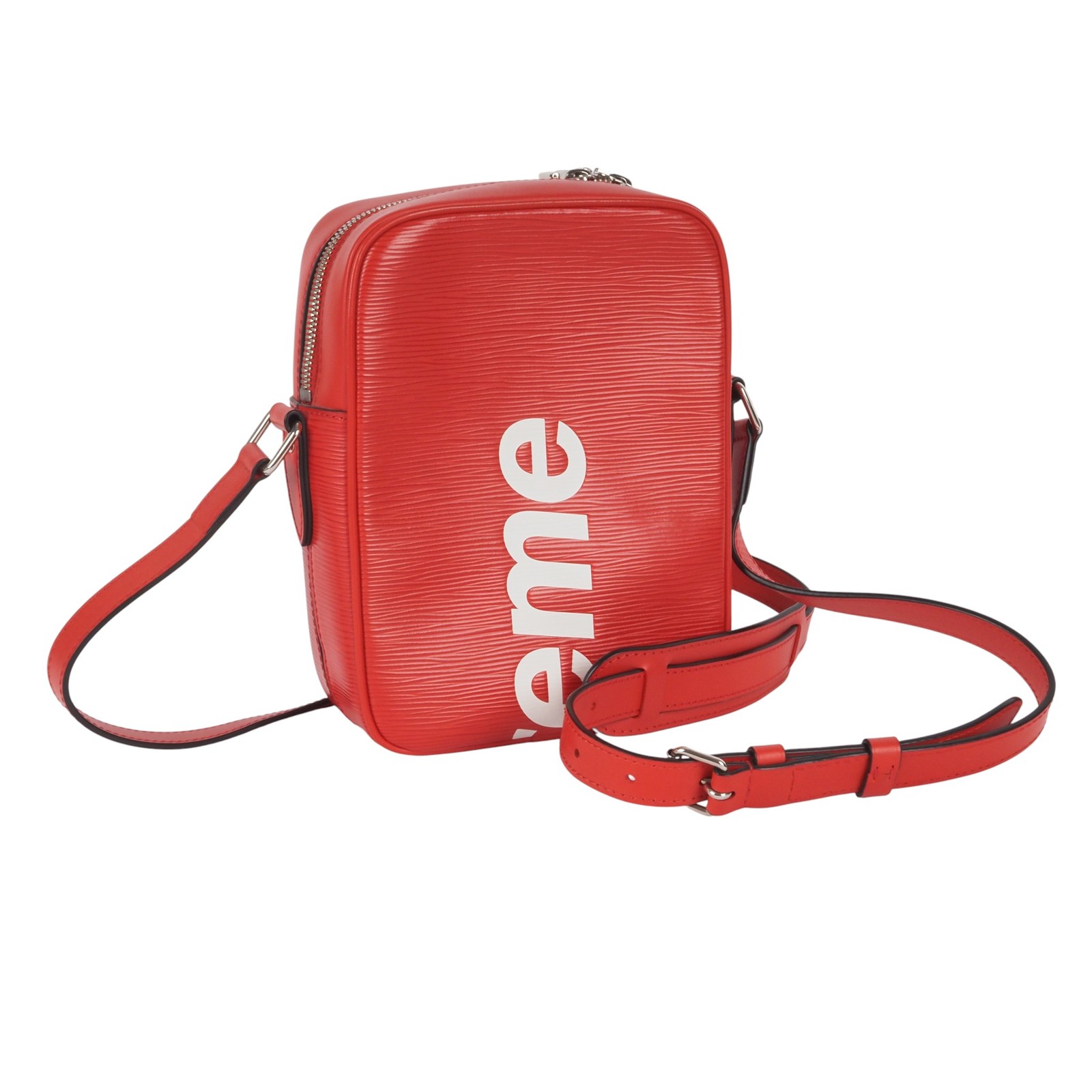 LOUIS VUITTON Supreme Danube PPM Epi Red M53434 Mint Like New Collectors RARE