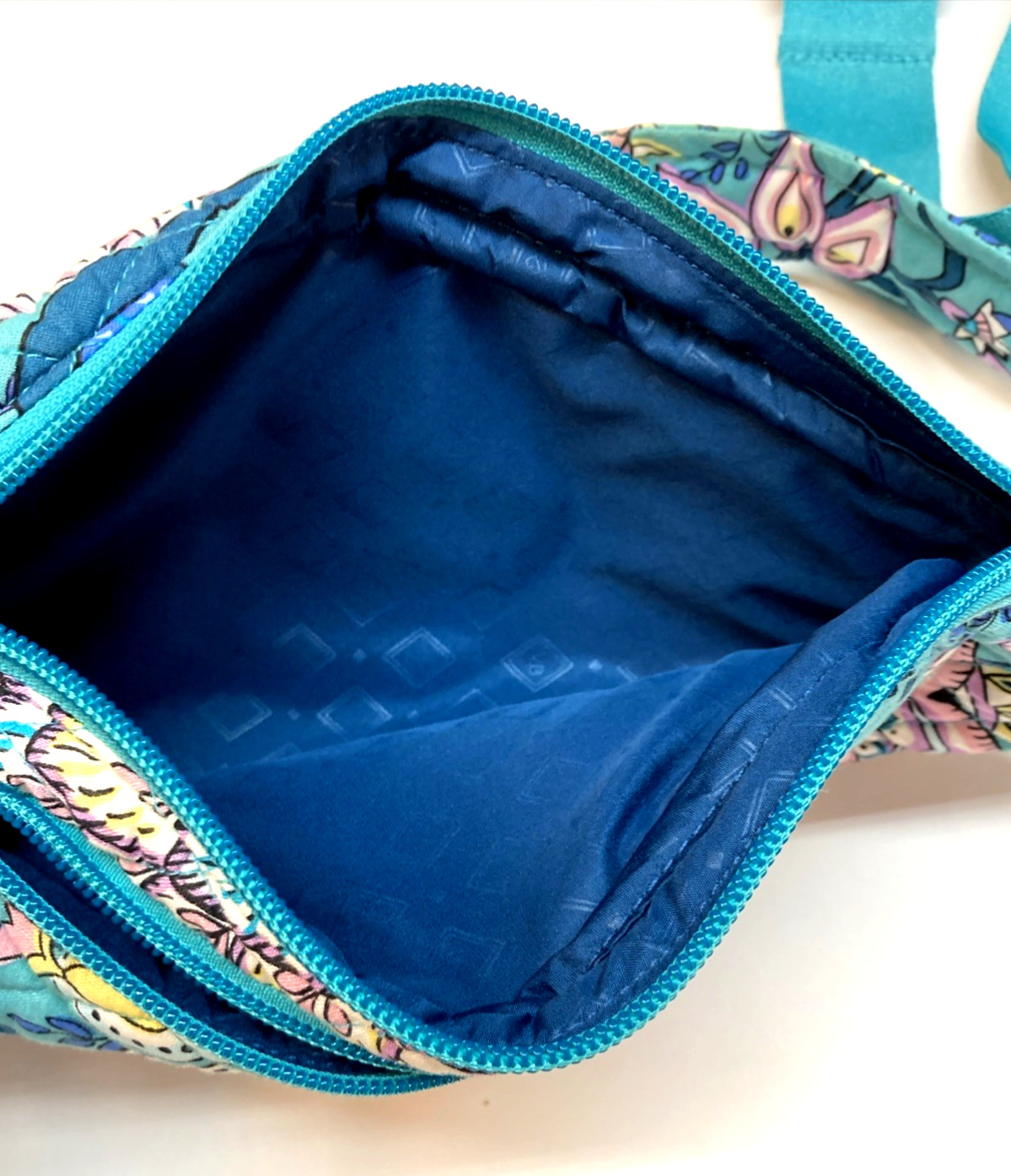 Vera Bradley Essential COMPACT Sling Bag Backpack PEACOCK GARDEN