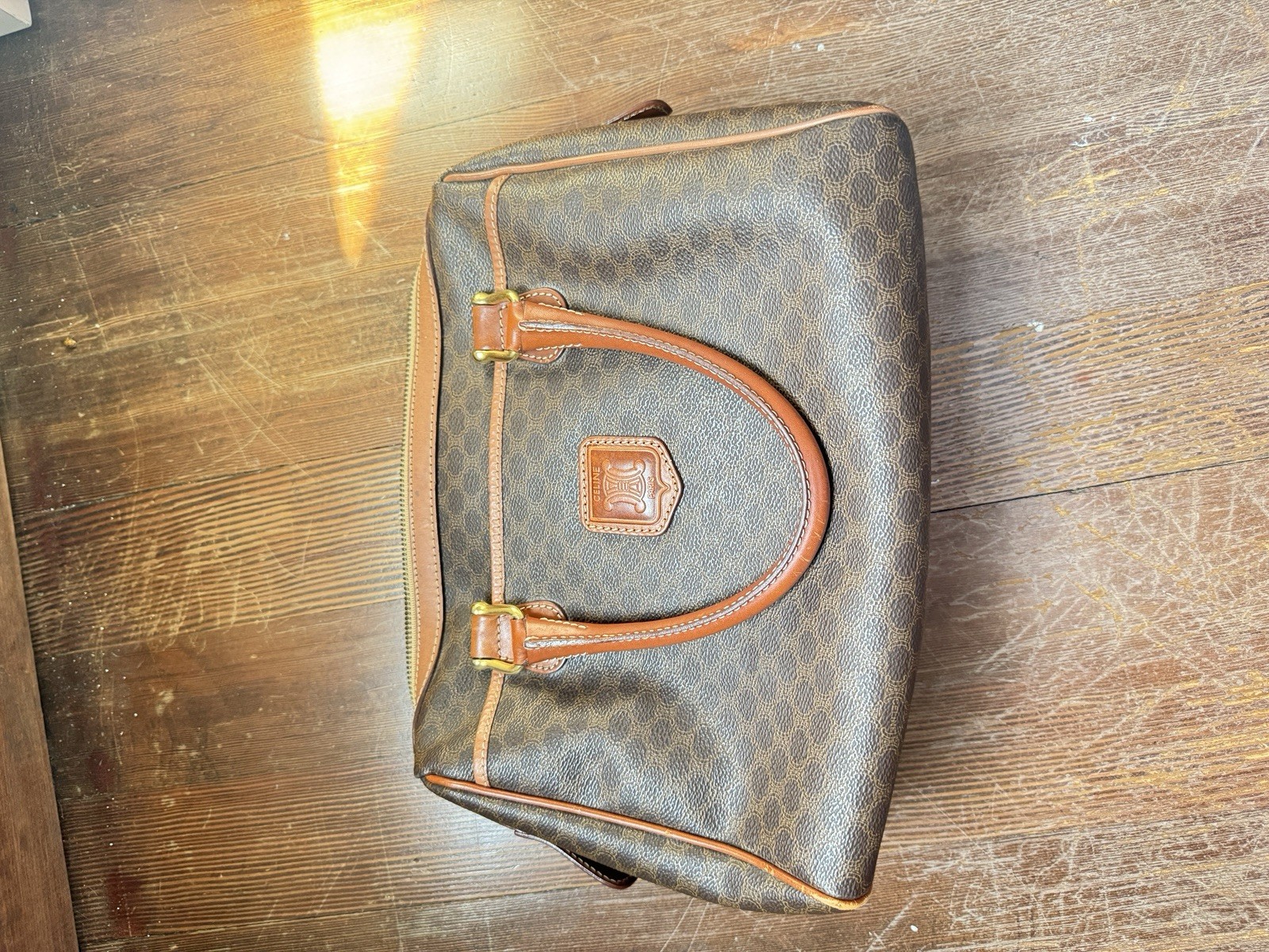 Vintage Celine Bag Classic Designer Leather Rare Authentic Collectible