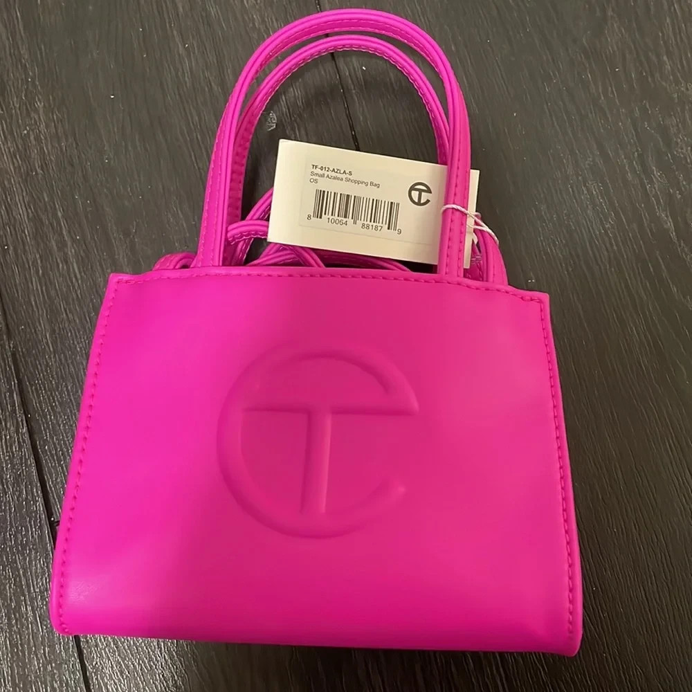 Telfar Small Shopping Bag – Azalea Pink