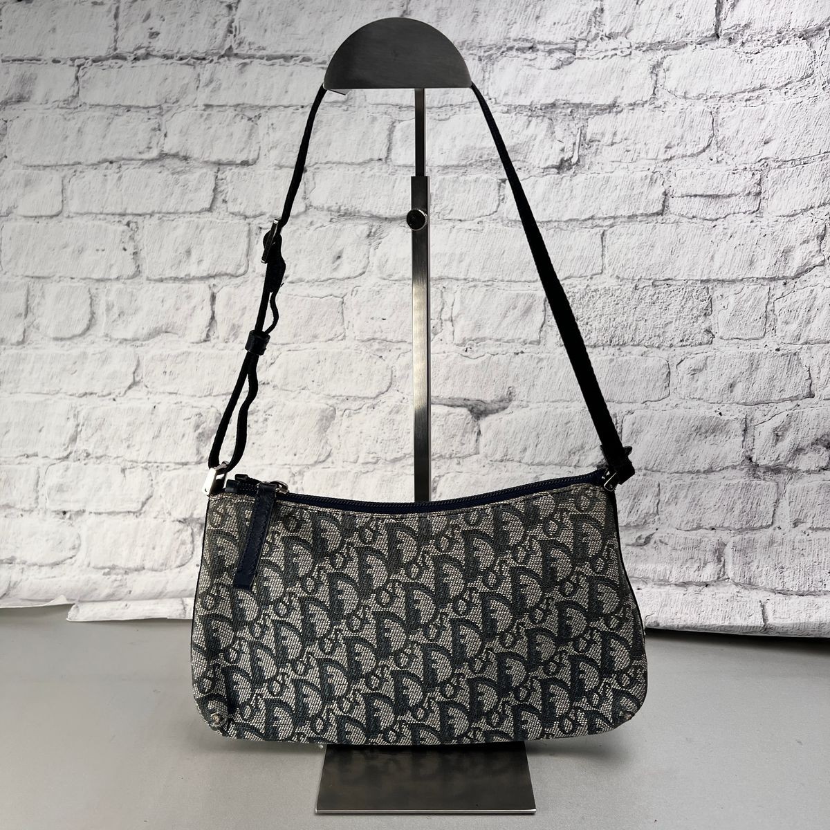 DIOR Trotter Canvas Handbag Blue rh8744684