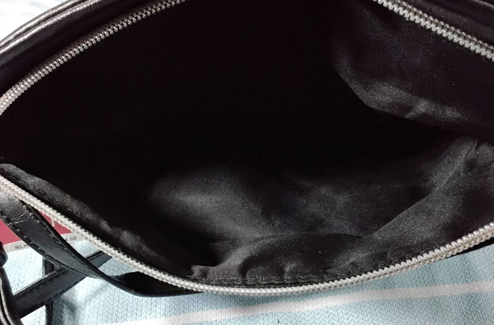 RELIC Cora Expandable Crossbody Bag Purse Double Zip – Coffee Black – New