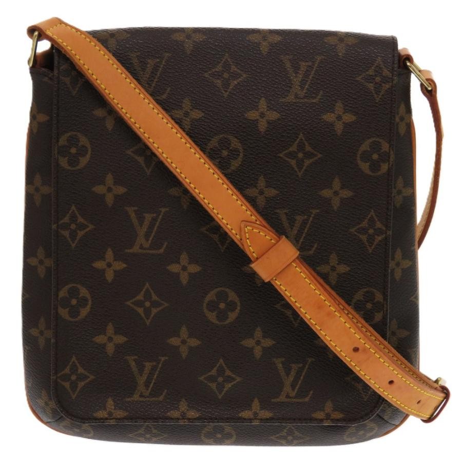 LOUIS VUITTON Bag: Musette Salsa M51387 Brown W22.5H24D5cm;