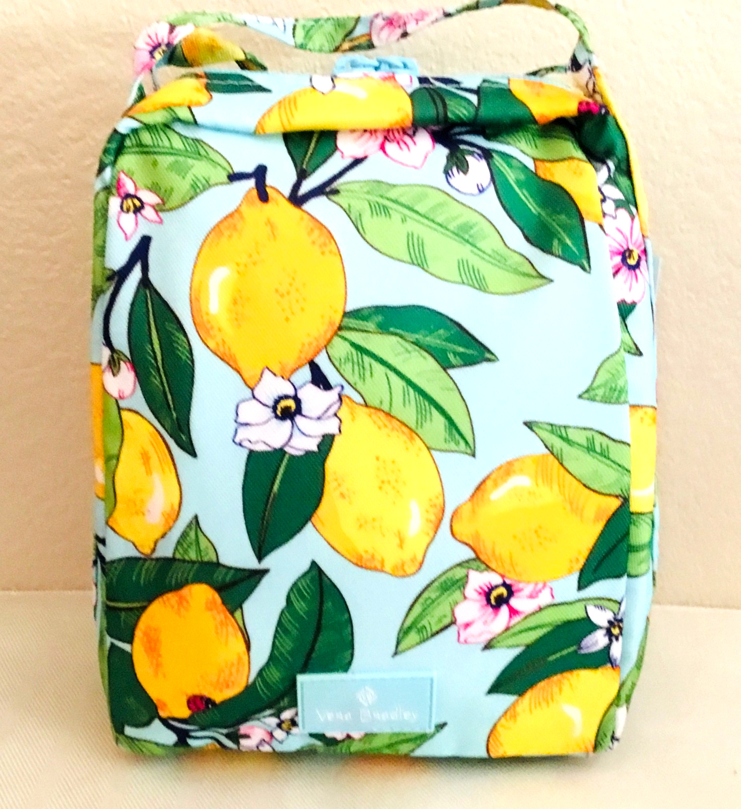 Vera Bradley ~ “Lemon Grove” ~ Lighten Up Lunch Bunch Bag ~ NWT