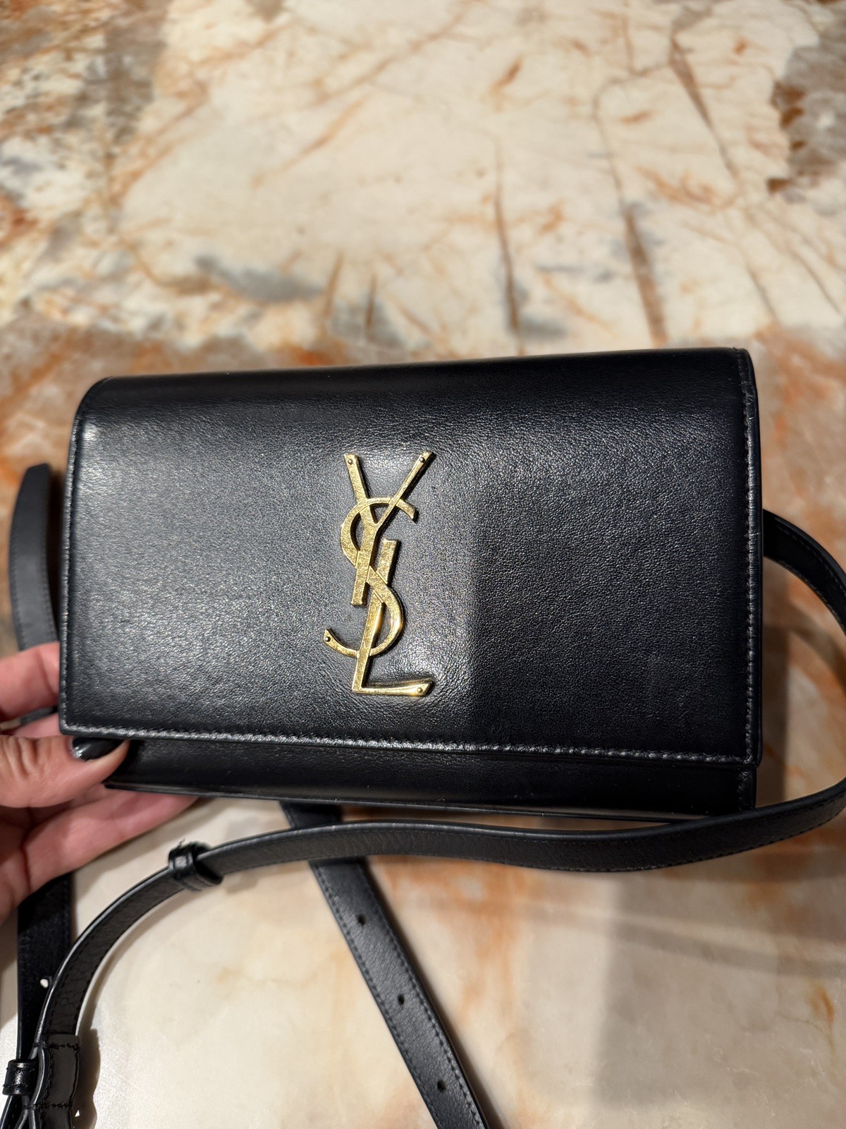 Yves Saint Laurent Kate Belt Bag leather