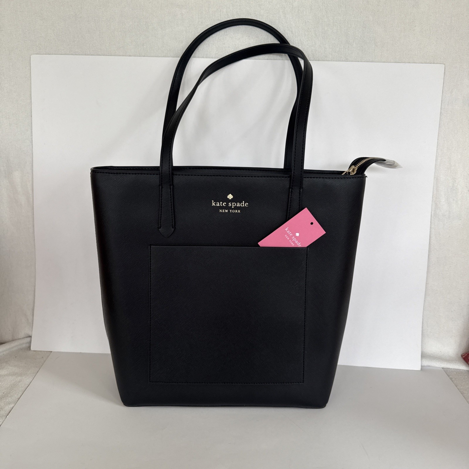 Kate Spade New York Daily Large Tote Black Saffiano K8662 NWT $359 Retail