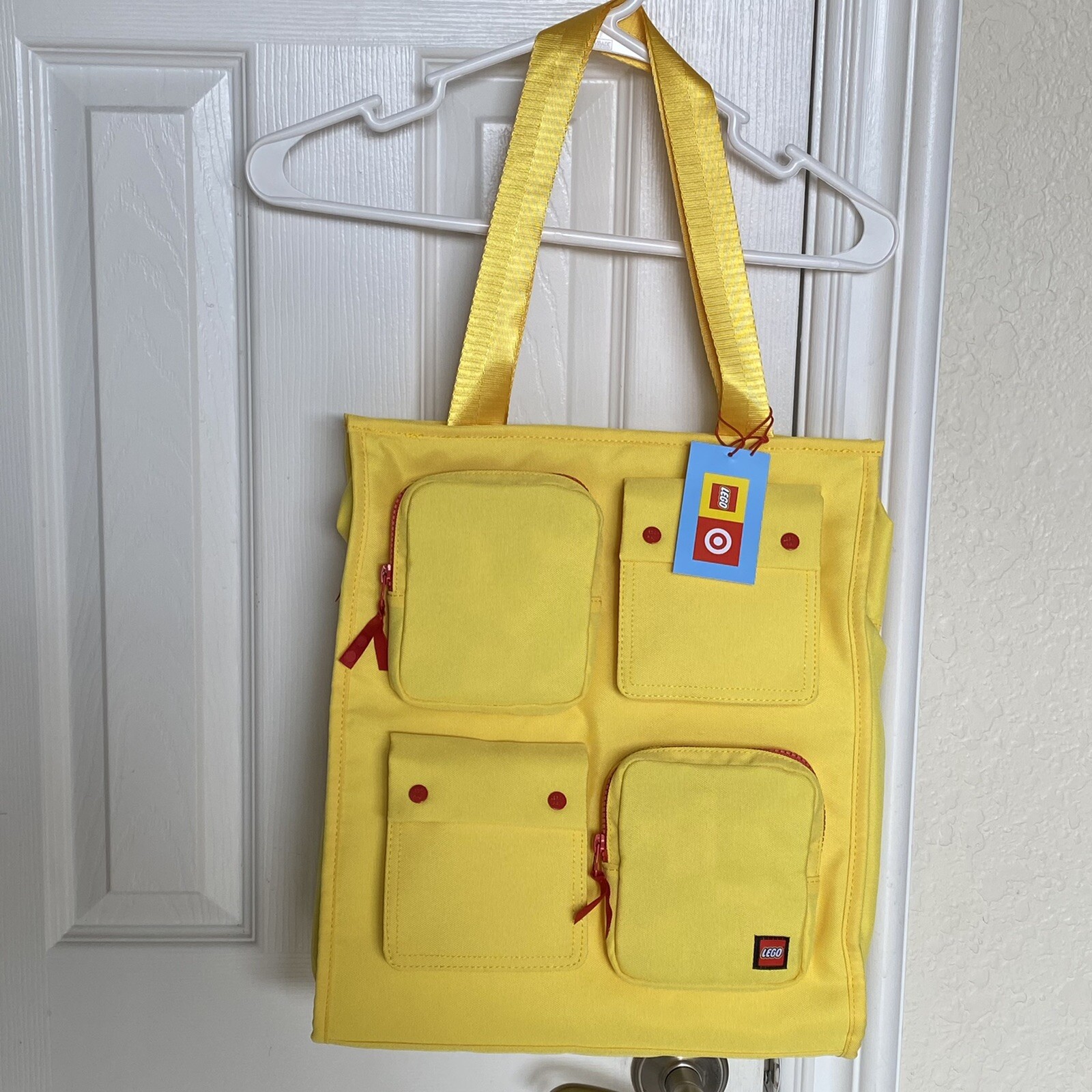 LEGO® Collection x Target Weekender Tote Bag Utility Bag Yellow NEW!! RARE COLOR