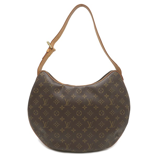 LOUIS VUITTON Shoulder Bag Croissant GM Monogram canvas Monogram Gold Met