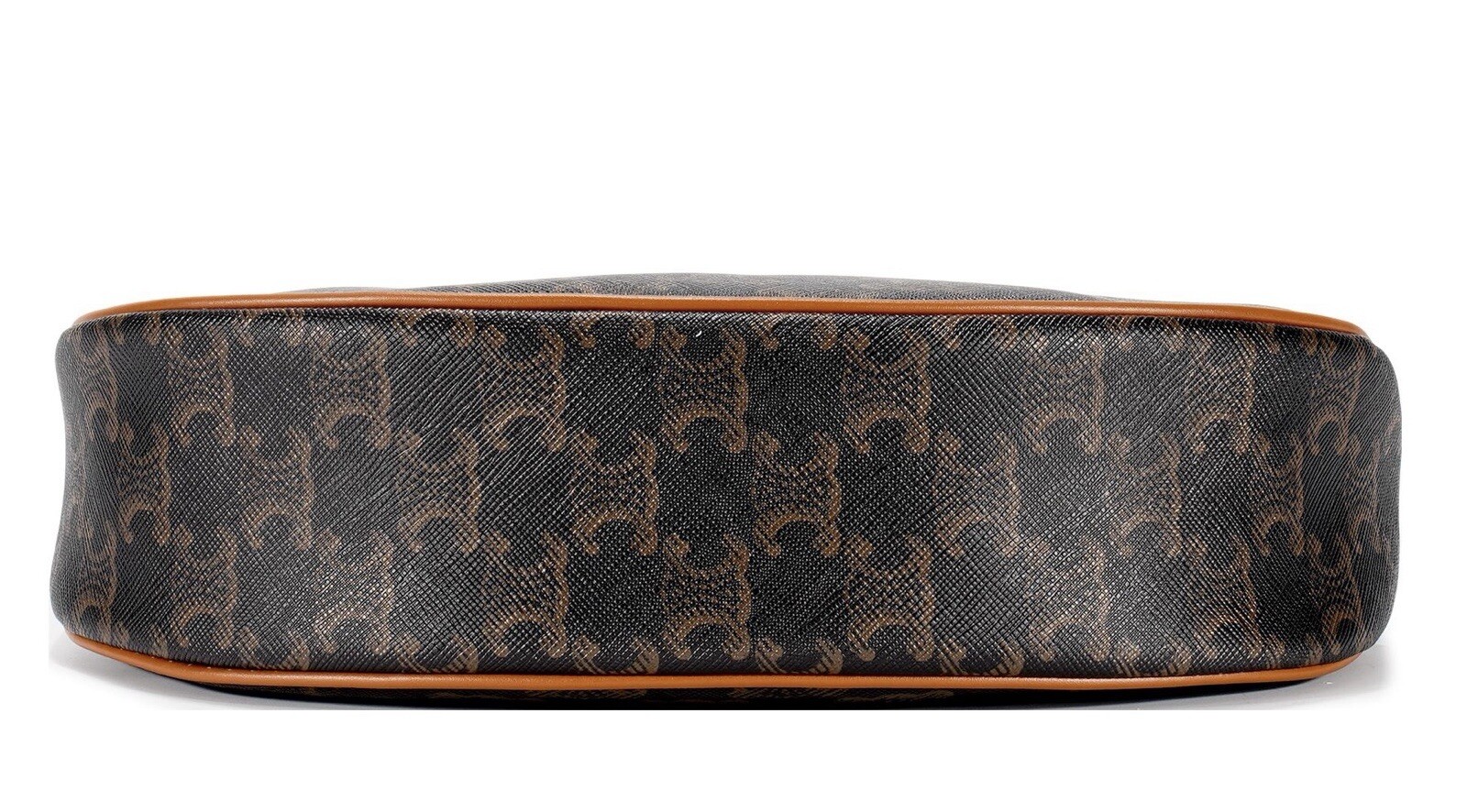 CELINE Ava Hobo Bag Brown Canvas/Leather