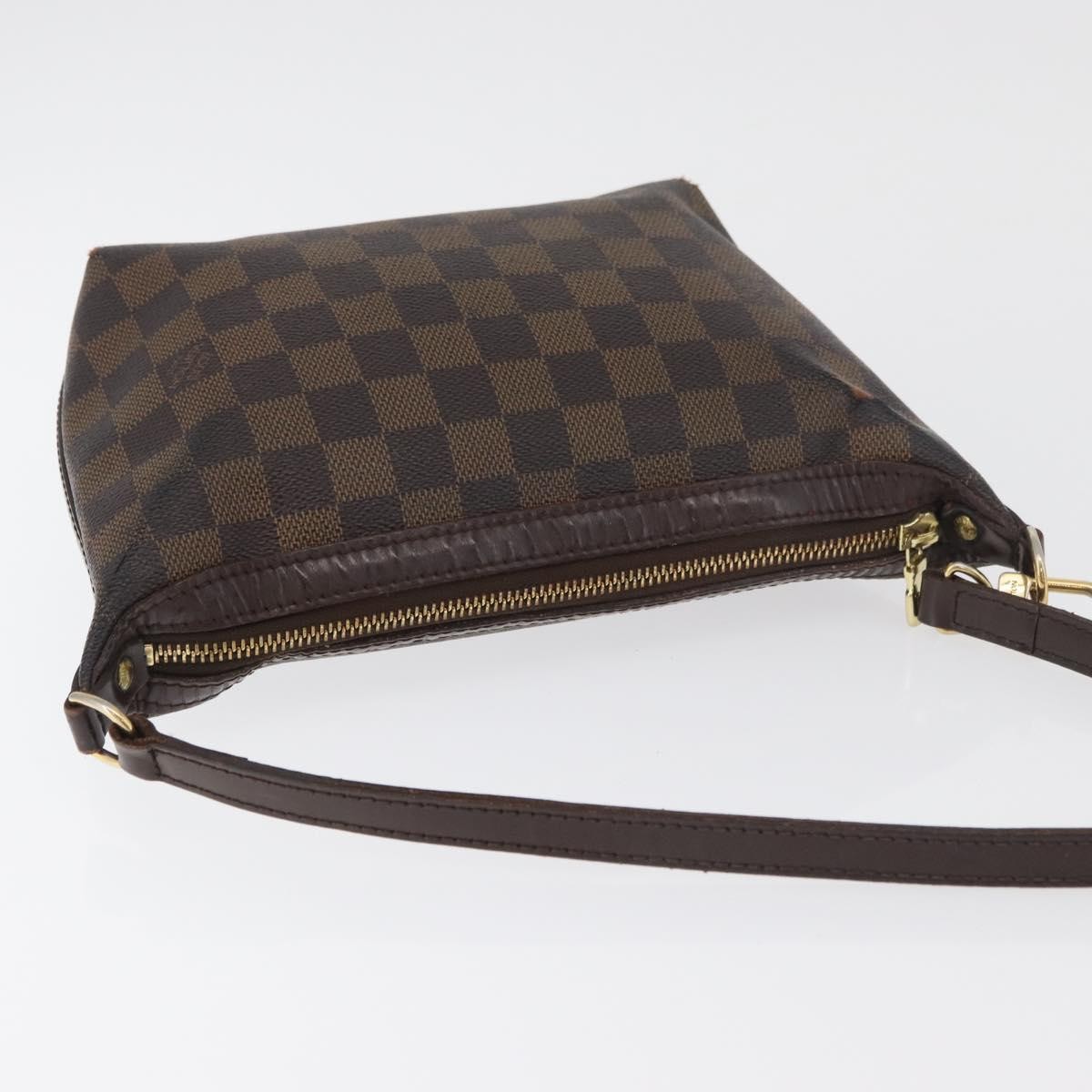 LOUIS VUITTON Damier Ebene Illovo PM Shoulder Bag N51996 LV Auth BA12761