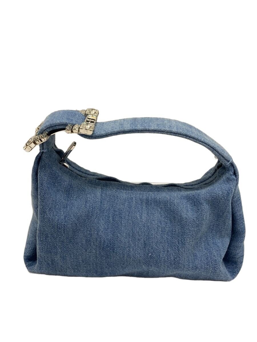 Sergio Rossi handbag in cotton, blue