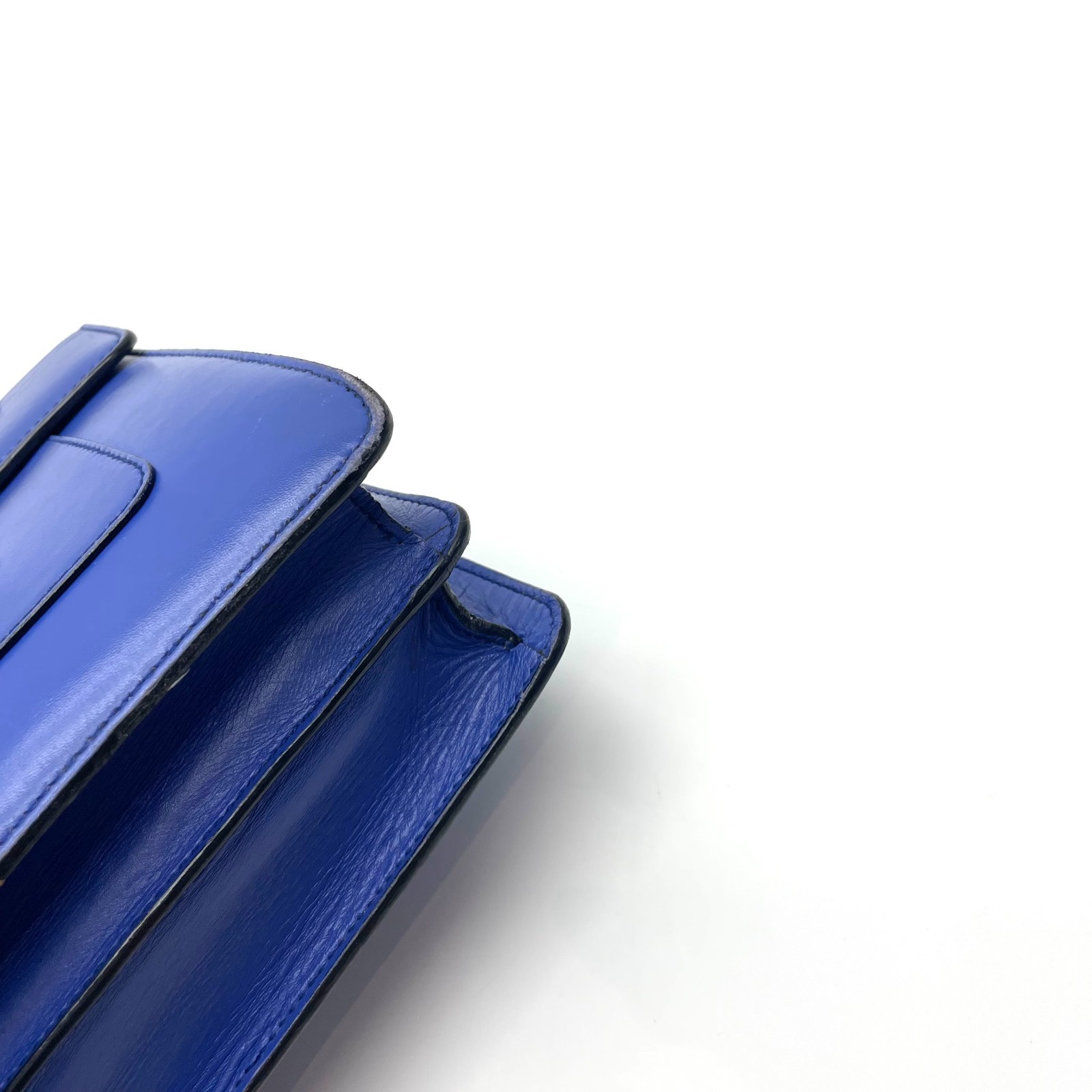 Bvlgari Serpenti Forever Royal Blue Smooth Calfskin Leather Shoulder Bag