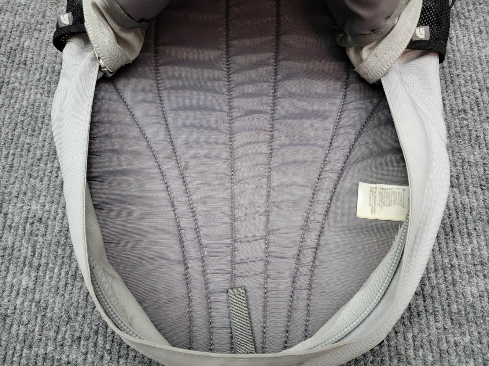 THE NORTH FACE Jester Womens Pink Light Gray Black Laptop Travel Hiking Backpack