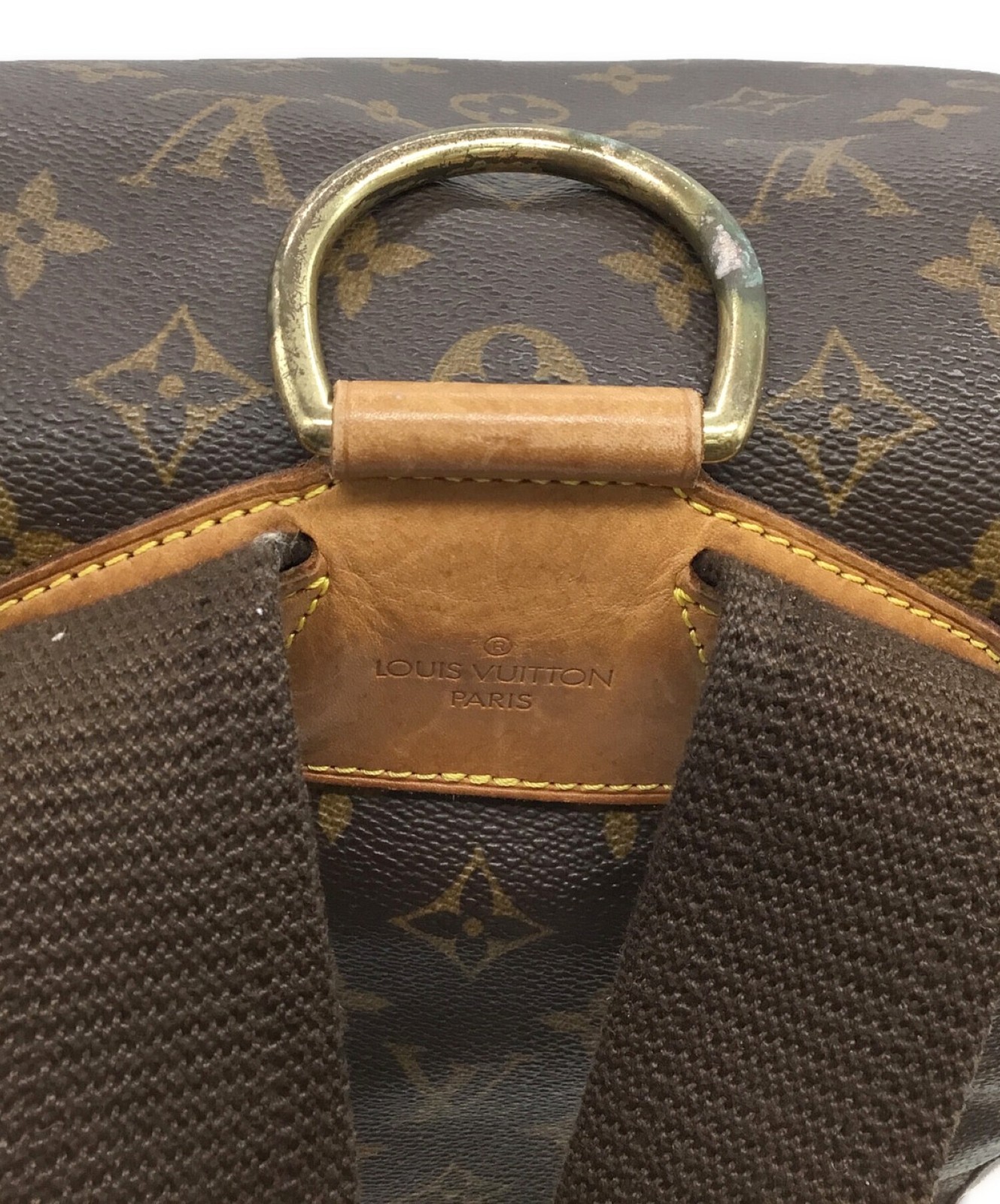 Louis Vuitton Montsouris M51135 Leather Bag #TFB3989