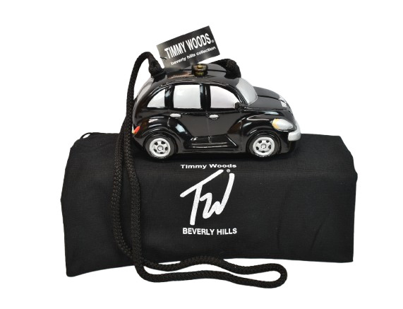 Rare Retired Timmy Woods PT Cruiser Black Car Crossbody Purse Limited Edition