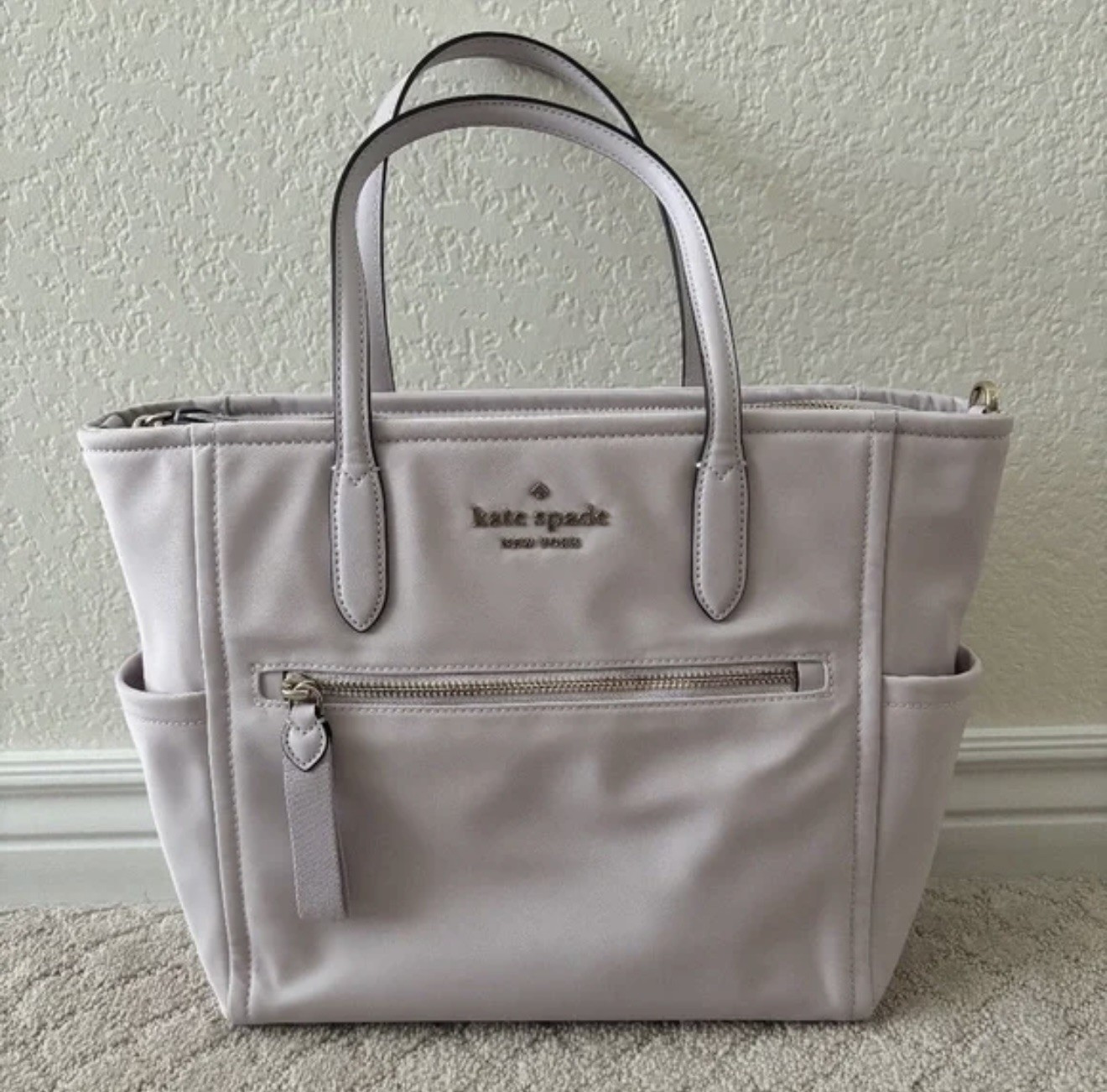 Kate Spade Lavender Nylon Tote