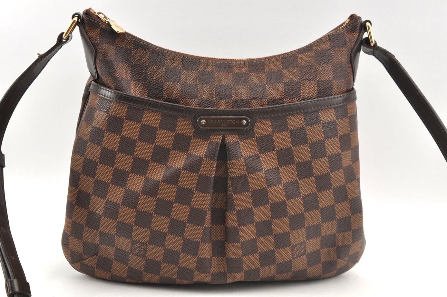 Authentic Louis Vuitton Damier Bloomsbury PM Shoulder Cross Bag N42251 LV AC276