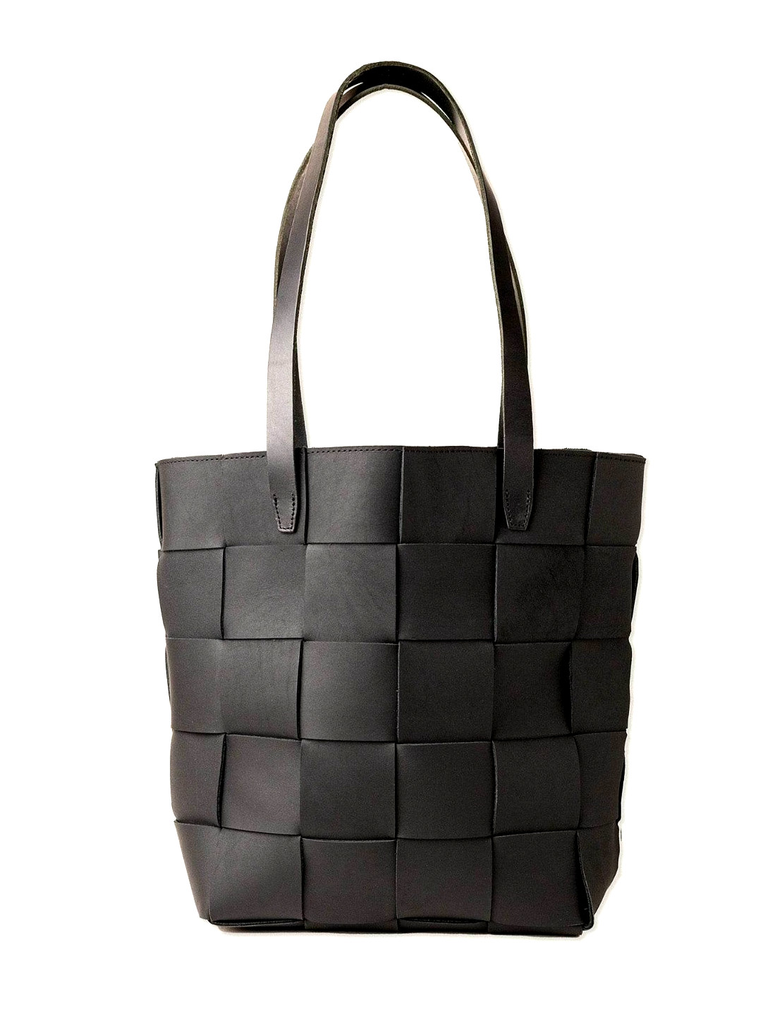 NWT – WP Standard Woven Leather Tote Bag Black