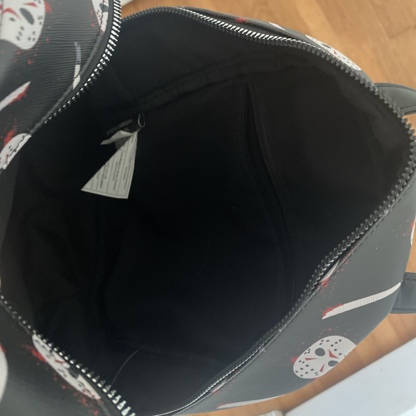 Friday The 13th Jason Voorhees Mini Backpack, 11 x 9 x 4