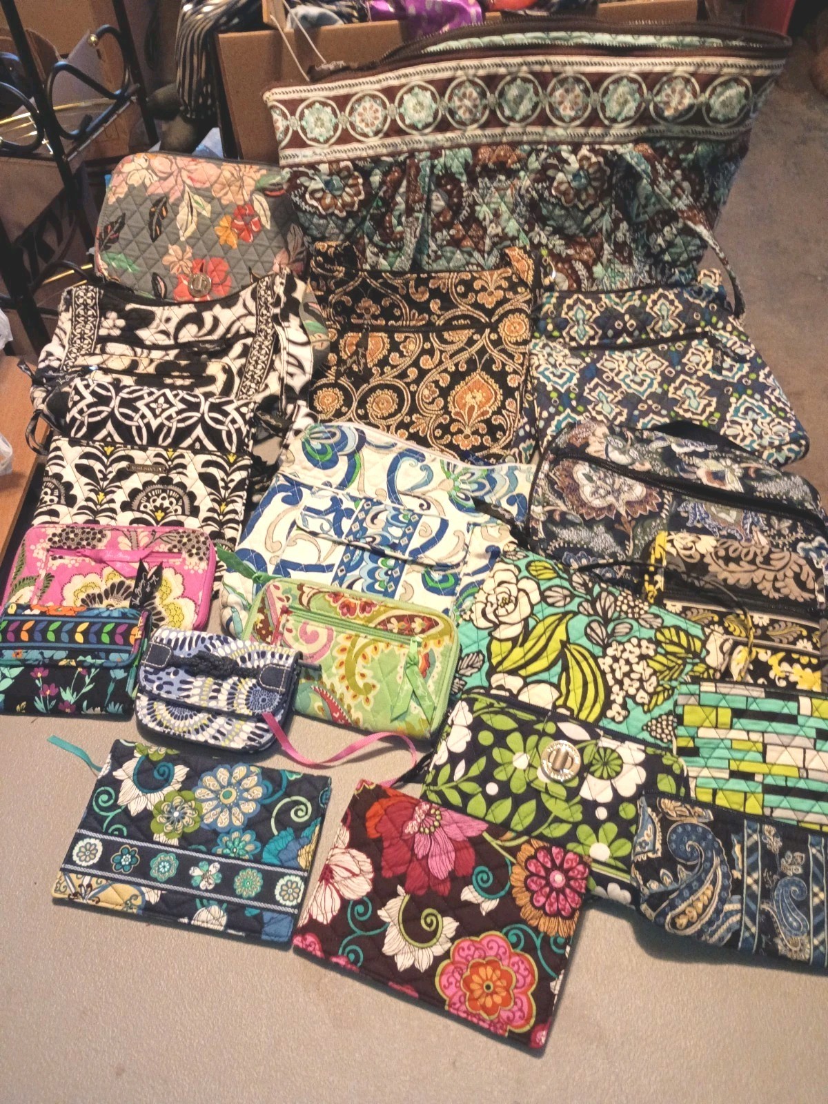 Vera Bradley Bags Purses Wallets Accessories Lot Retired Vintage Collection
