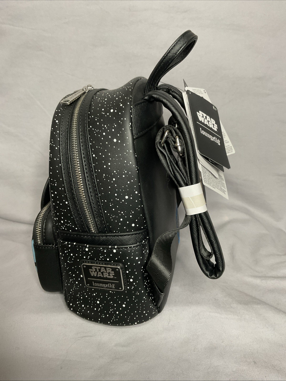 Loungefly Star Wars – Darth Vader Death Star Light Up Glow In The Dark Backpack