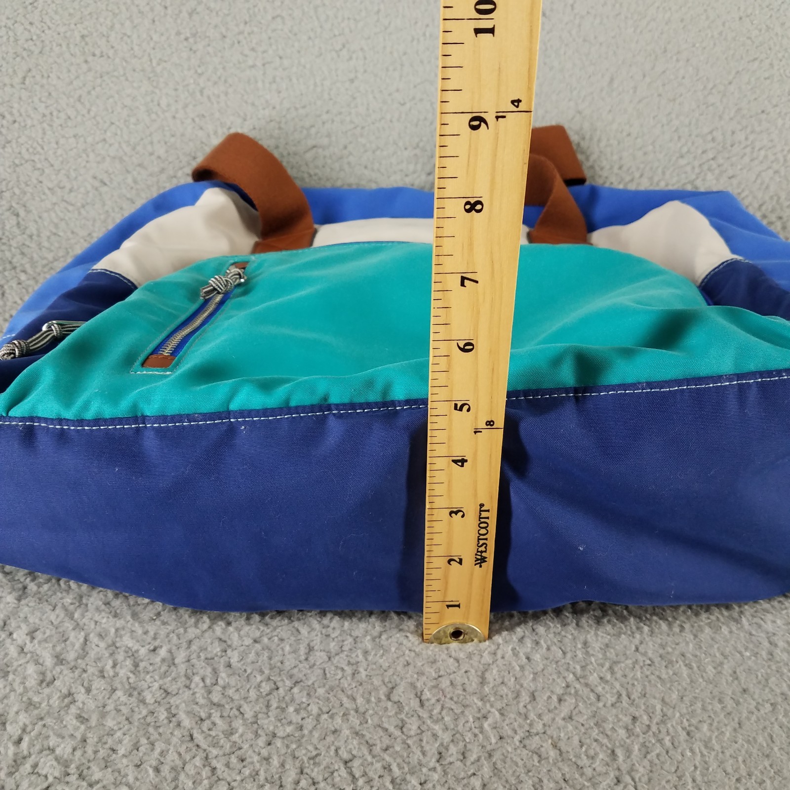 Vera Bradley Go Anywhere Carry On Bag Travel Laptop Pocket Weekender Blue Birds