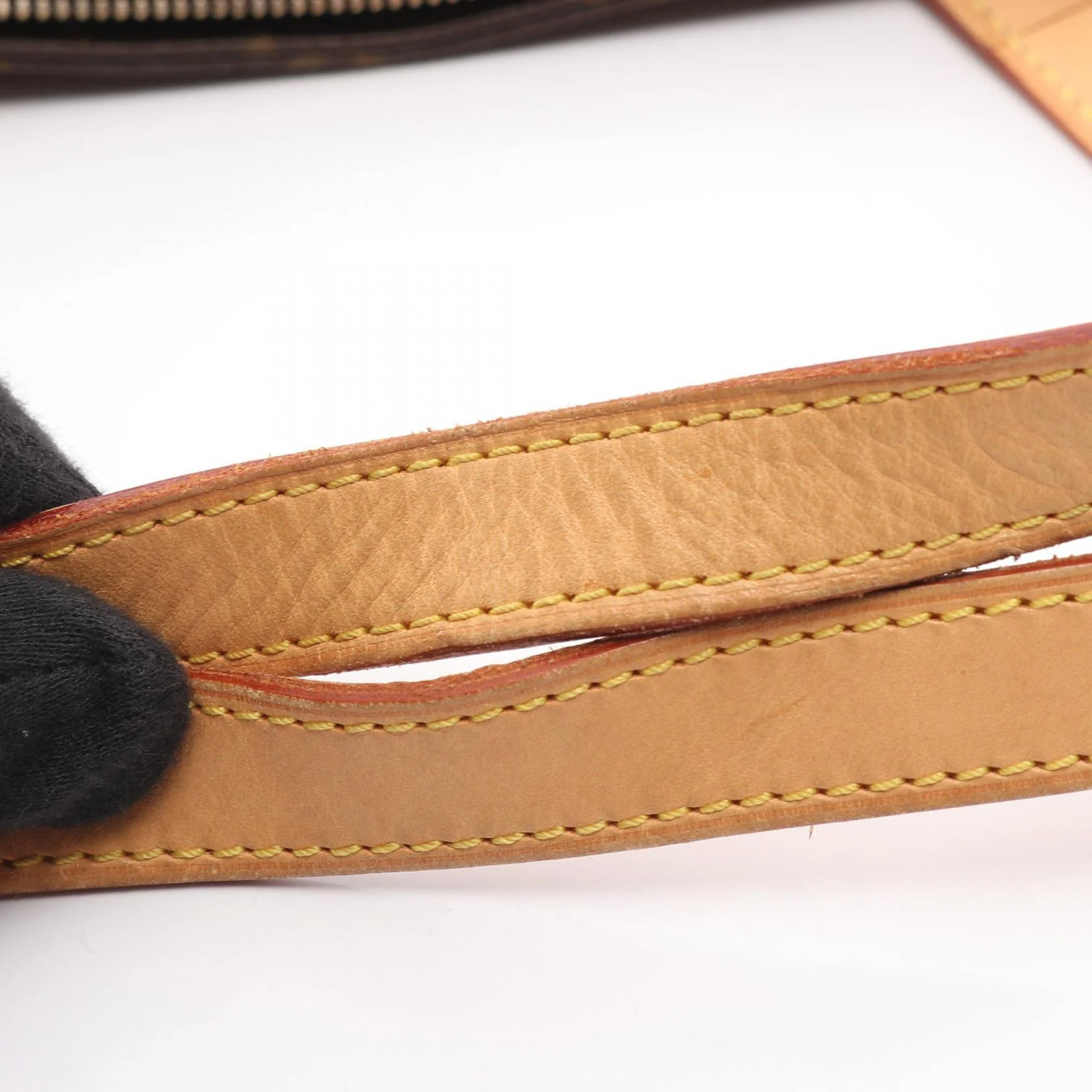 Louis Vuitton Cabas Shoulder Bag Brown PVC #RCB1932