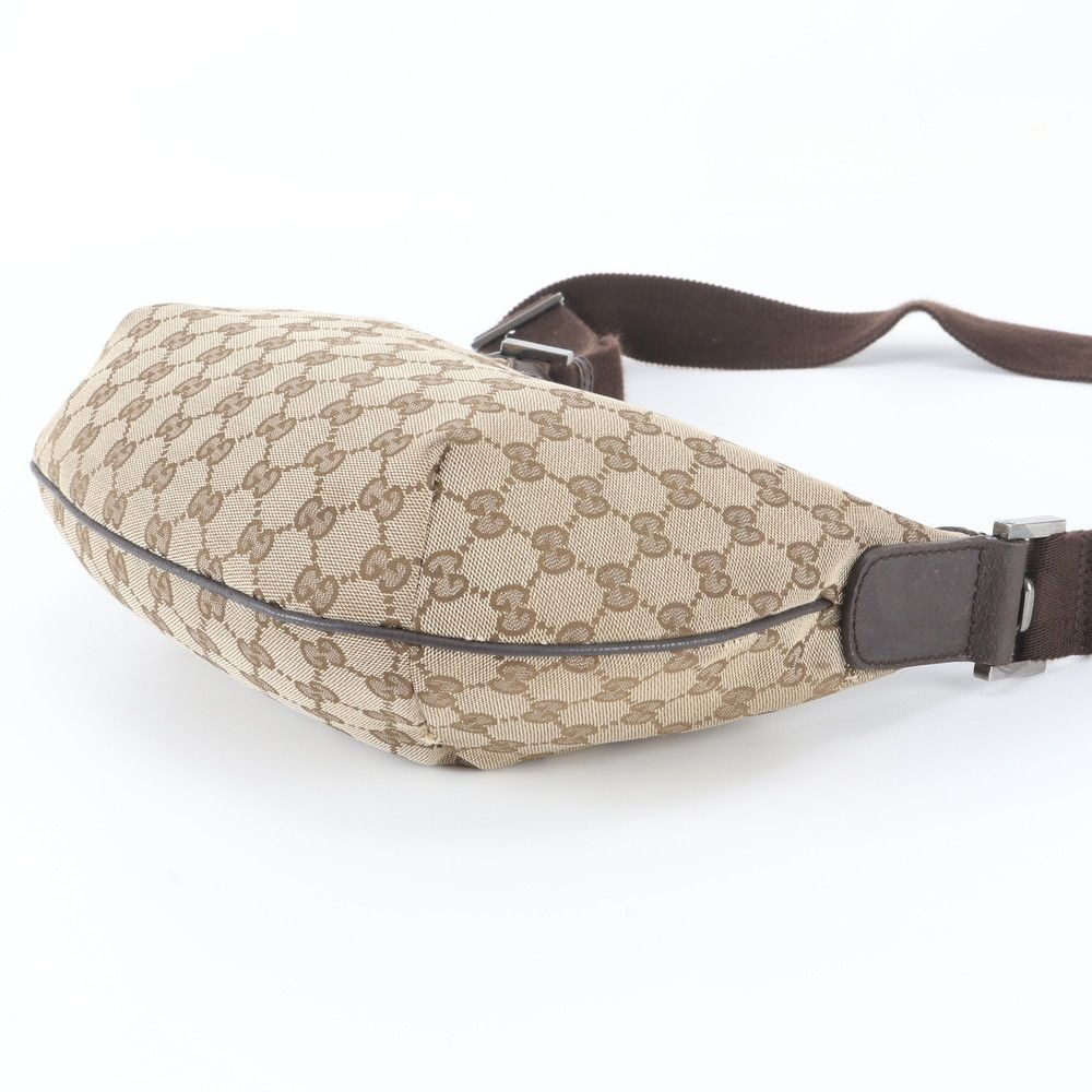 Gucci GG canvas 181092 leather shoulder bag diagonal messenger genuine leather