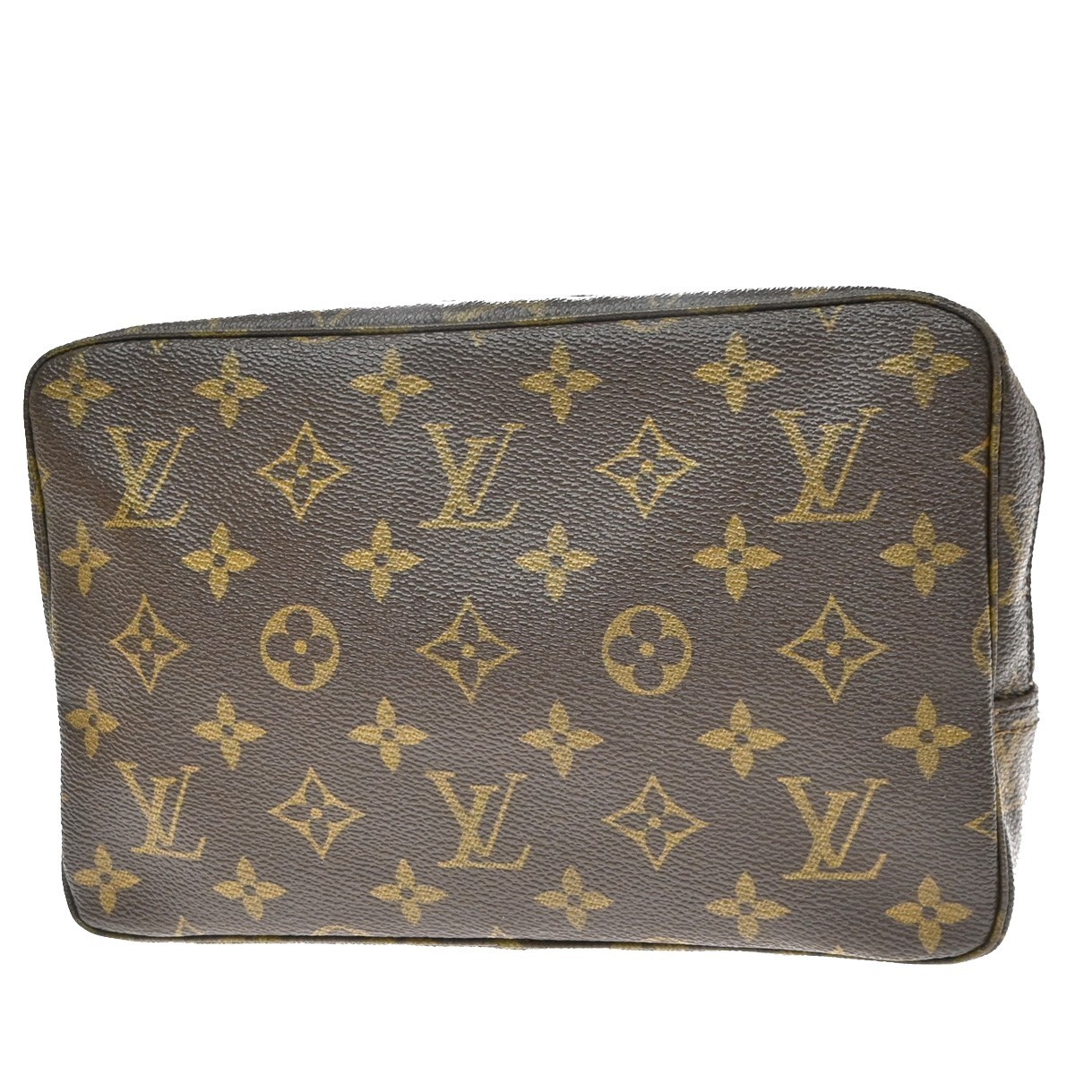 LOUIS VUITTON Trousse Toilette 23 Clutch Hand Bag Monogram Brown M47524 68YJ341