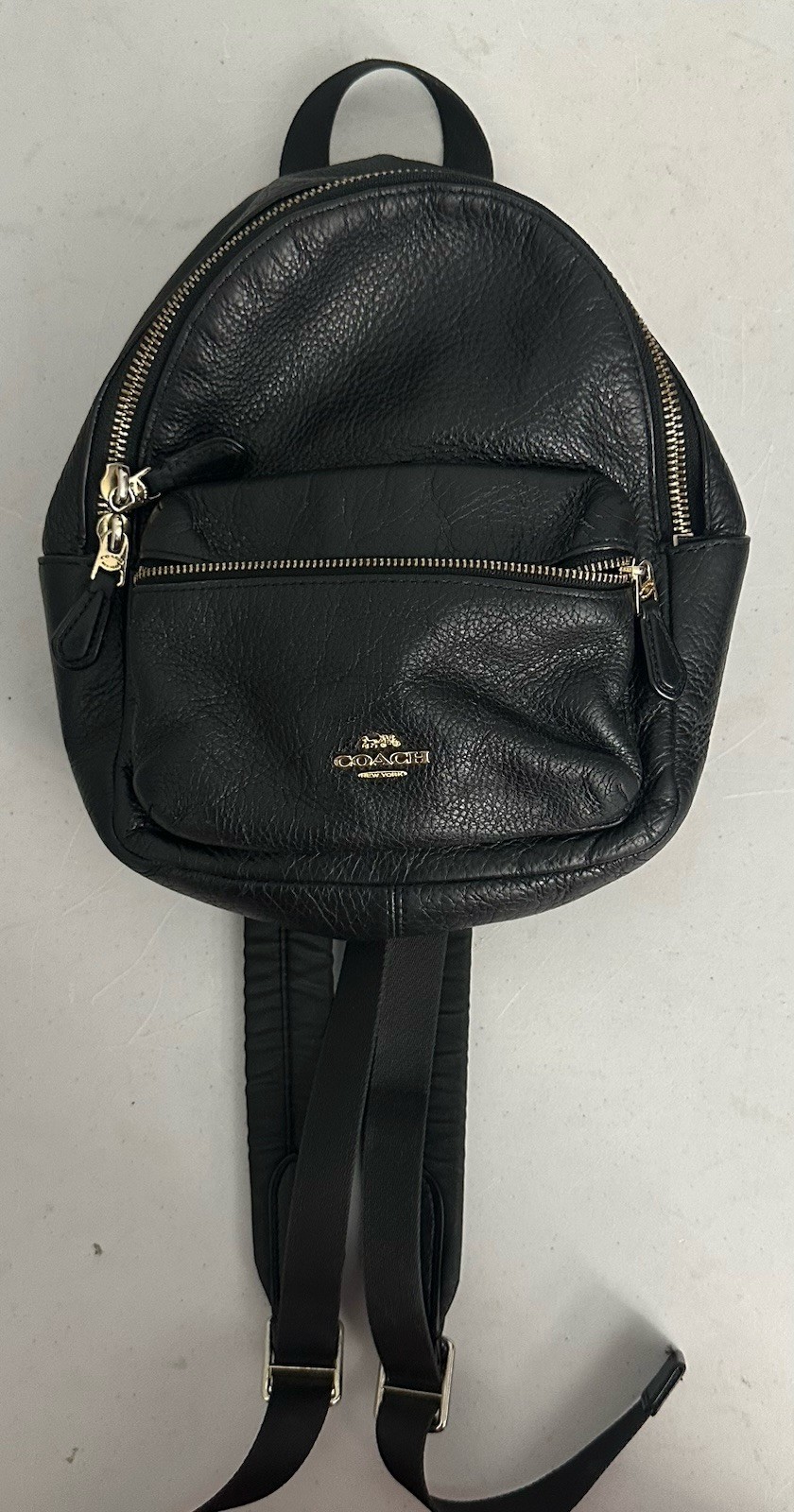 Coach Black Leather F28995 Medium