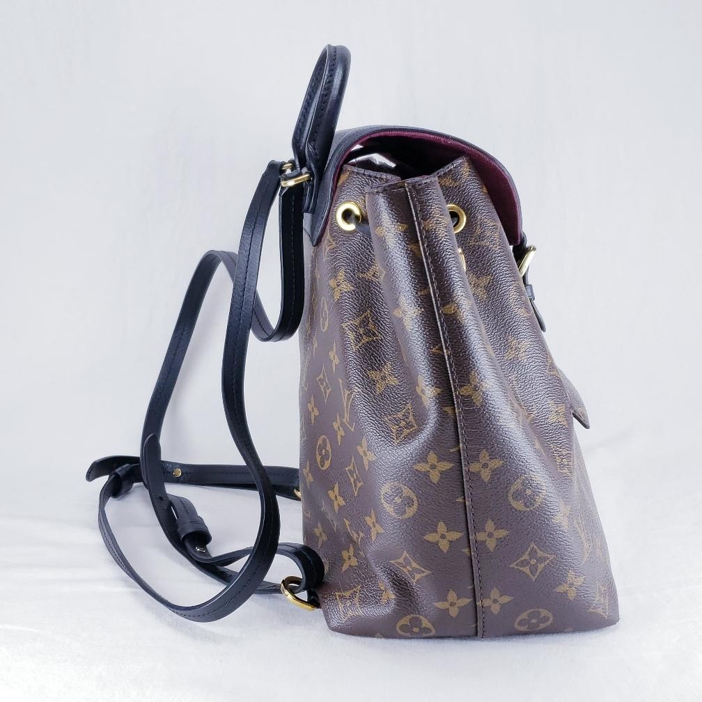 Louis Vuitton Montsouris NM PM Monogram Noir Backpack M45515 (PB1030213)