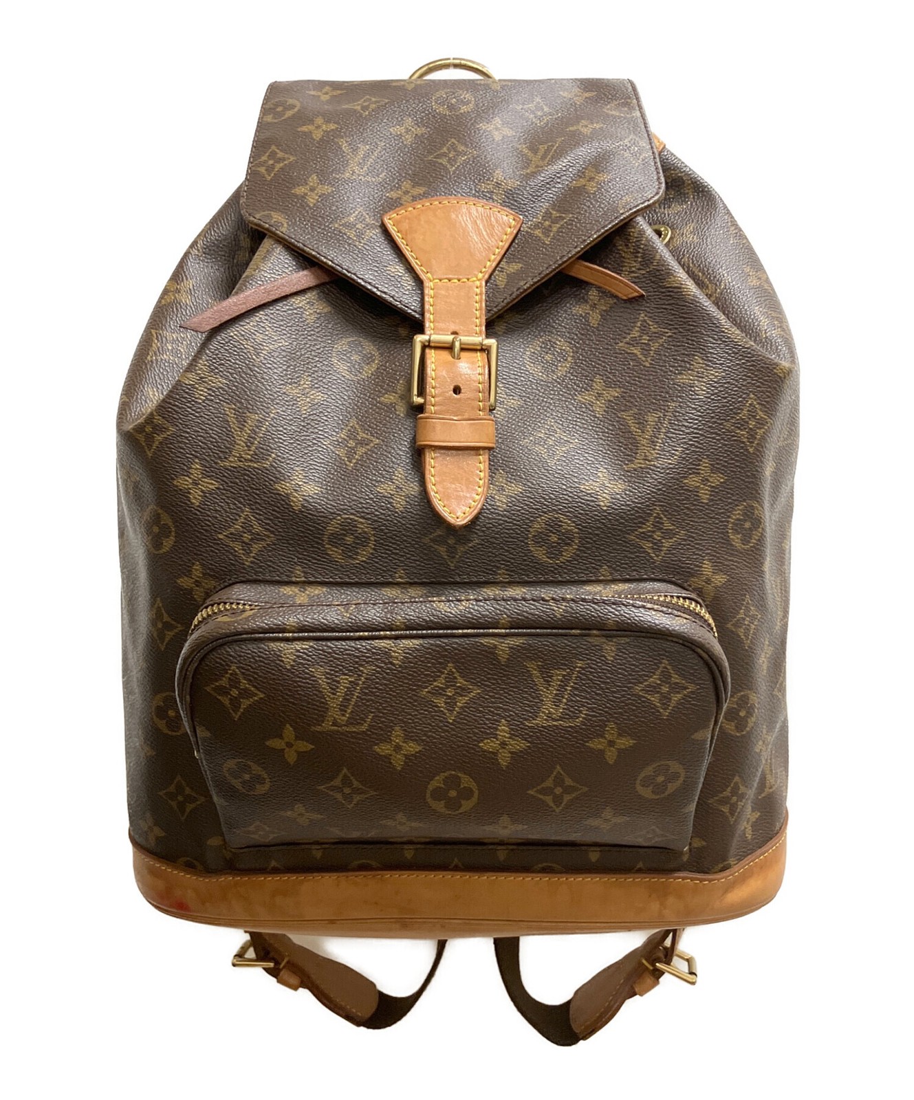Louis Vuitton MM MM M51136 Coated Canvas Brown Bag #TFB12640