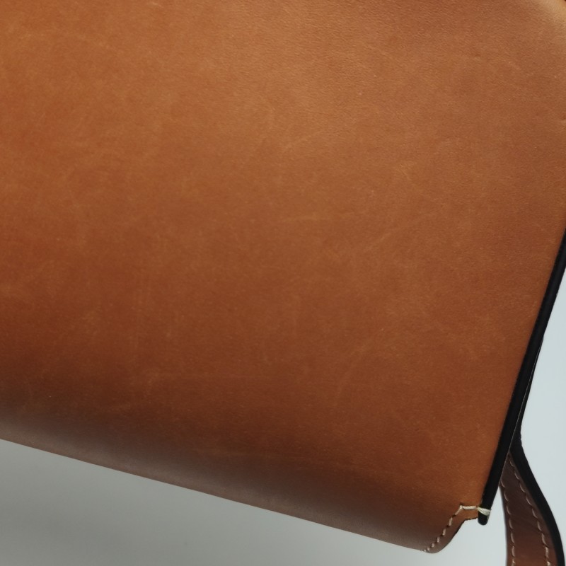 Celine Claude Small Brown Smooth Leather Shoulder Crossbody Bag US Ship