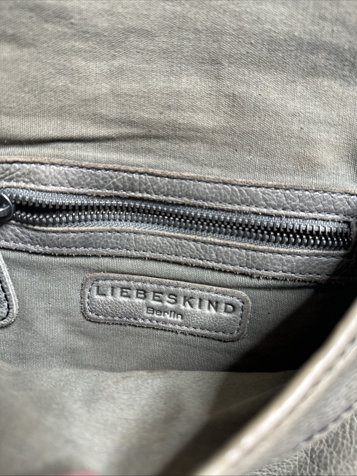 LIEBESKIND BRAND LEATHER CROSSBODY BAG MADE IN GERMANY Berlin Shoulder Purse