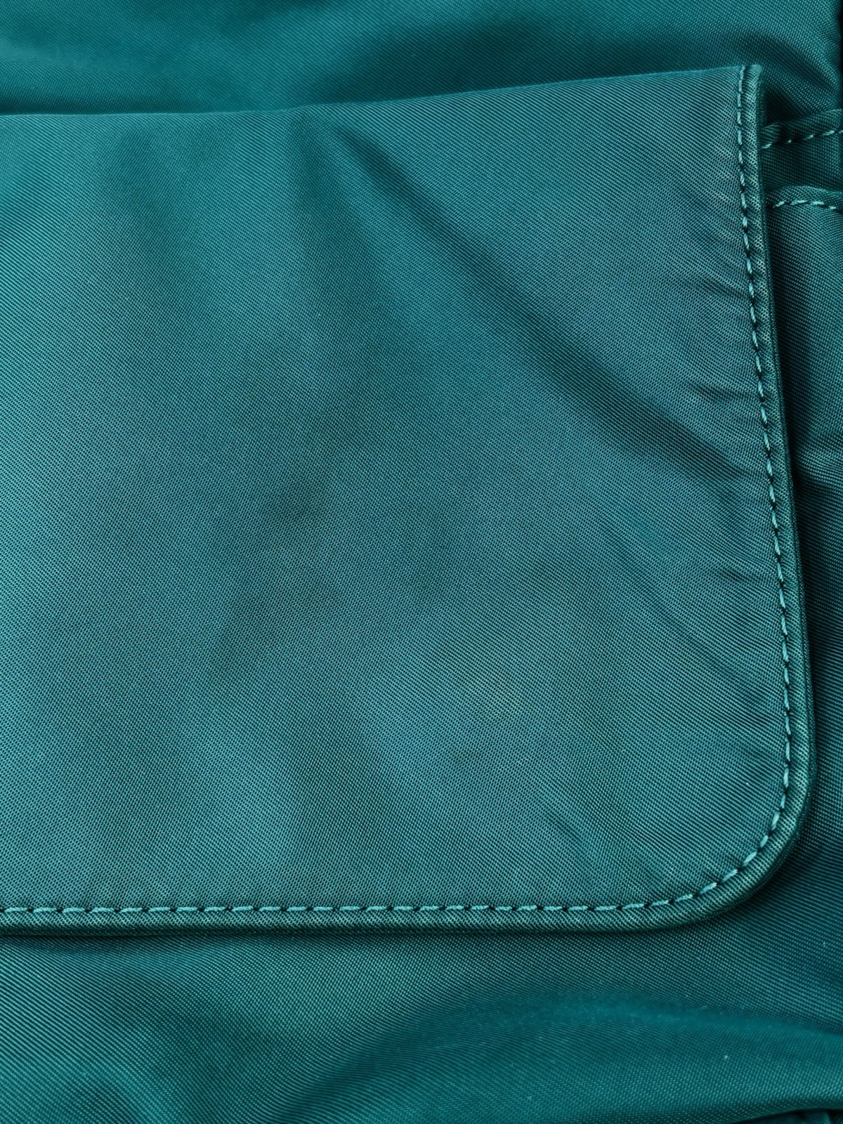 Mandarina Duck Hunter Deep Lake Teal Green Shoulder Crossbody Bag Purse