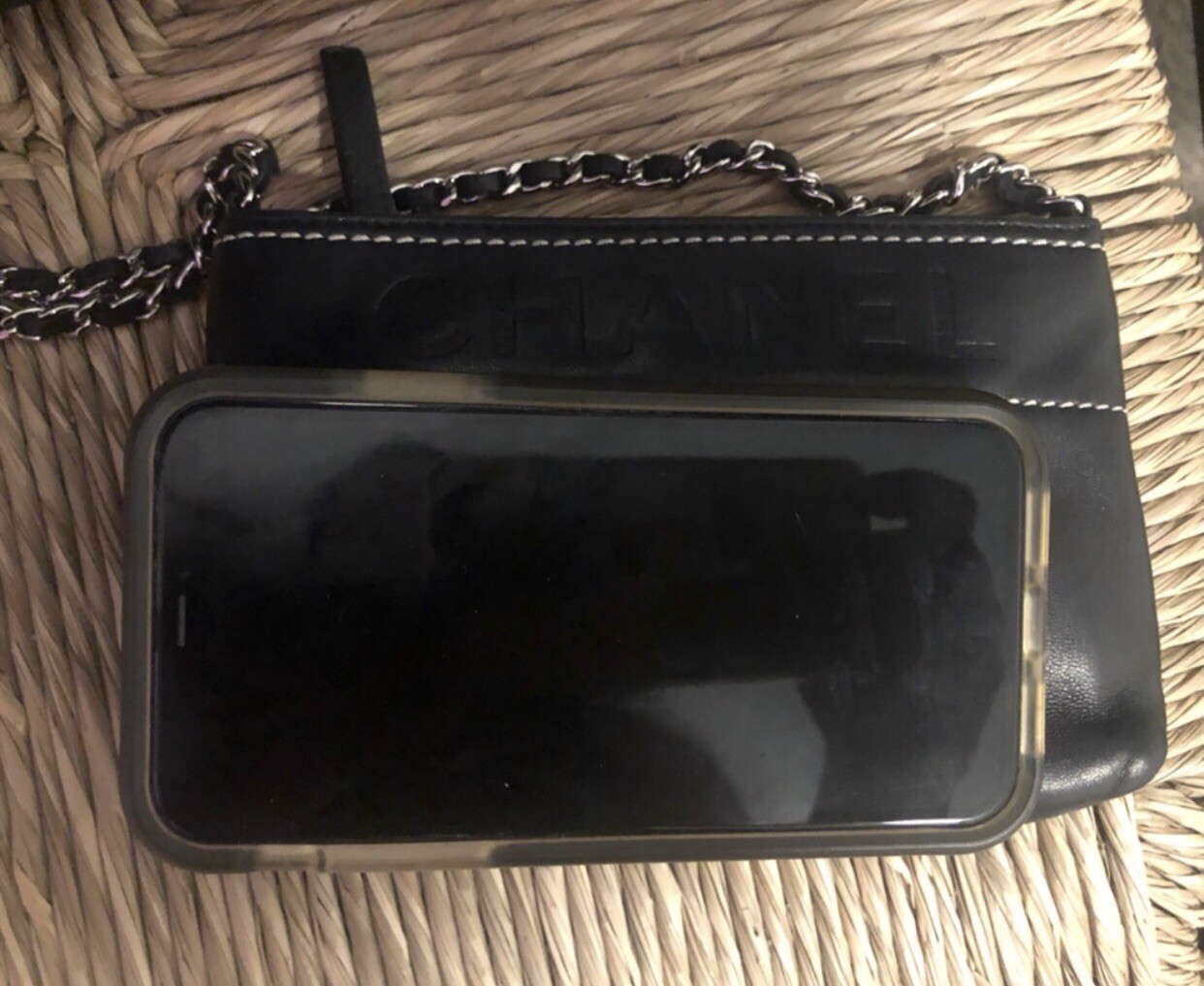 Chanel Shoulder Bag/ Clutch/ Pochette/ Authentic. Approx. 5” X 7 1/2”. In EUC