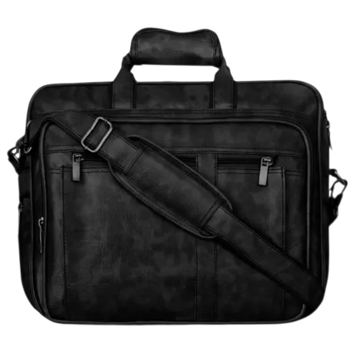 Vintage Leather Briefcase | Handmade Office Satchel | Perfect Gift for Him