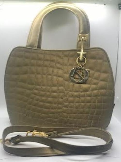 Taichini Gold tone Tote Shoulder Bag