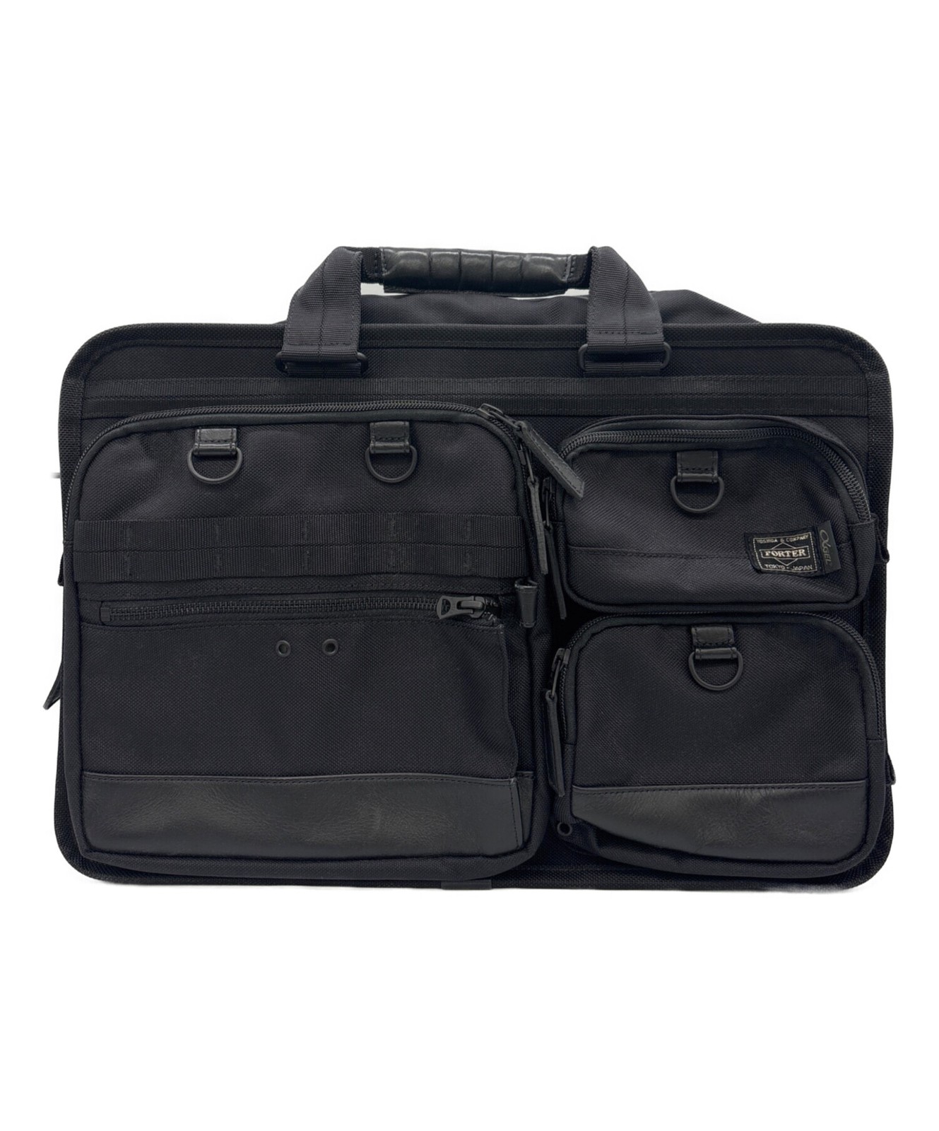 PORTER Briefcase 381-17037 Black Bag #TFB3539