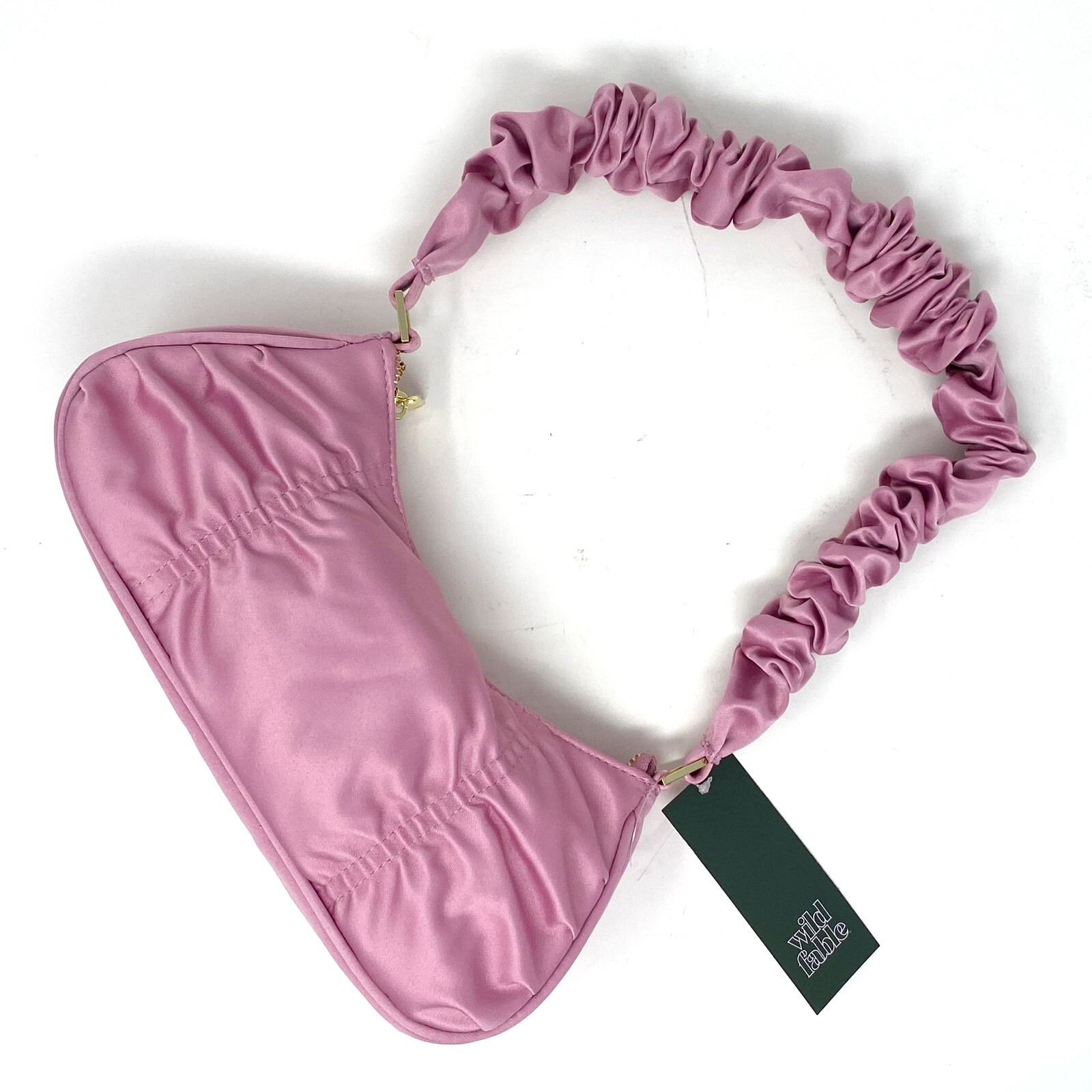 WILD FABLE Baguette Shoulder Handbag, Pink