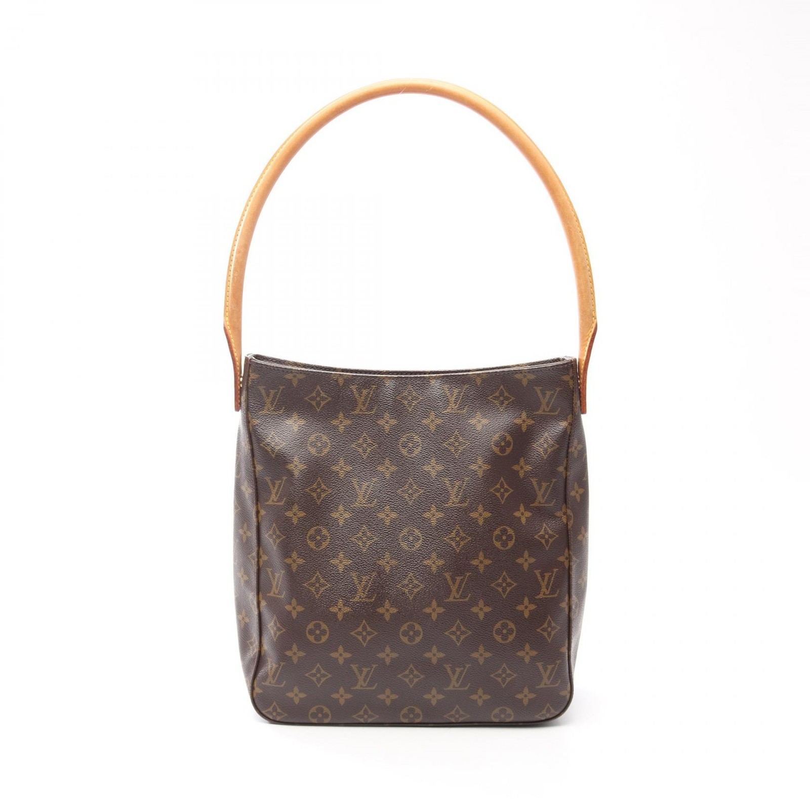 Louis Vuitton Looping GM Monogram Canvas Shoulder Bag Leather 28.5cm #R627068