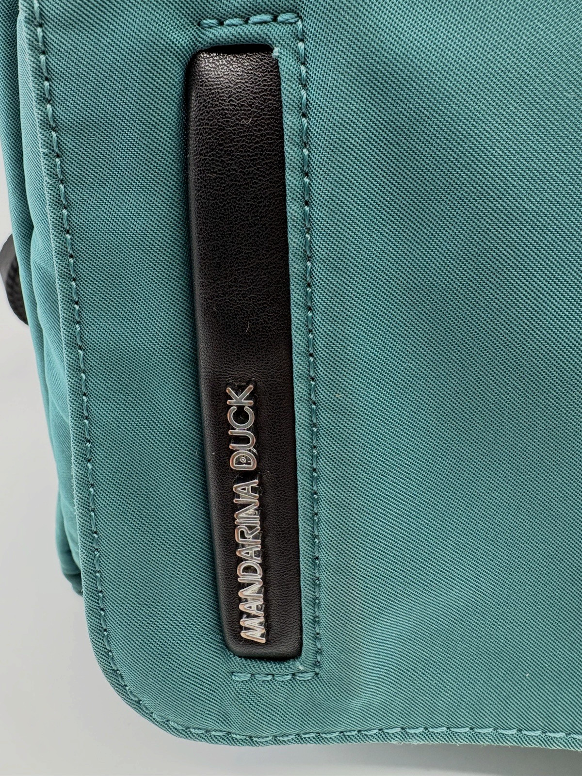 Mandarina Duck Hunter Deep Lake Teal Green Shoulder Crossbody Bag Purse