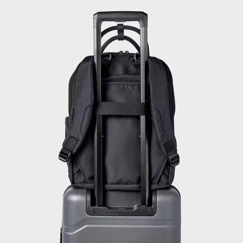 Signature 16″ Commuter Adaptive Backpack Black – Open Story️: RFID