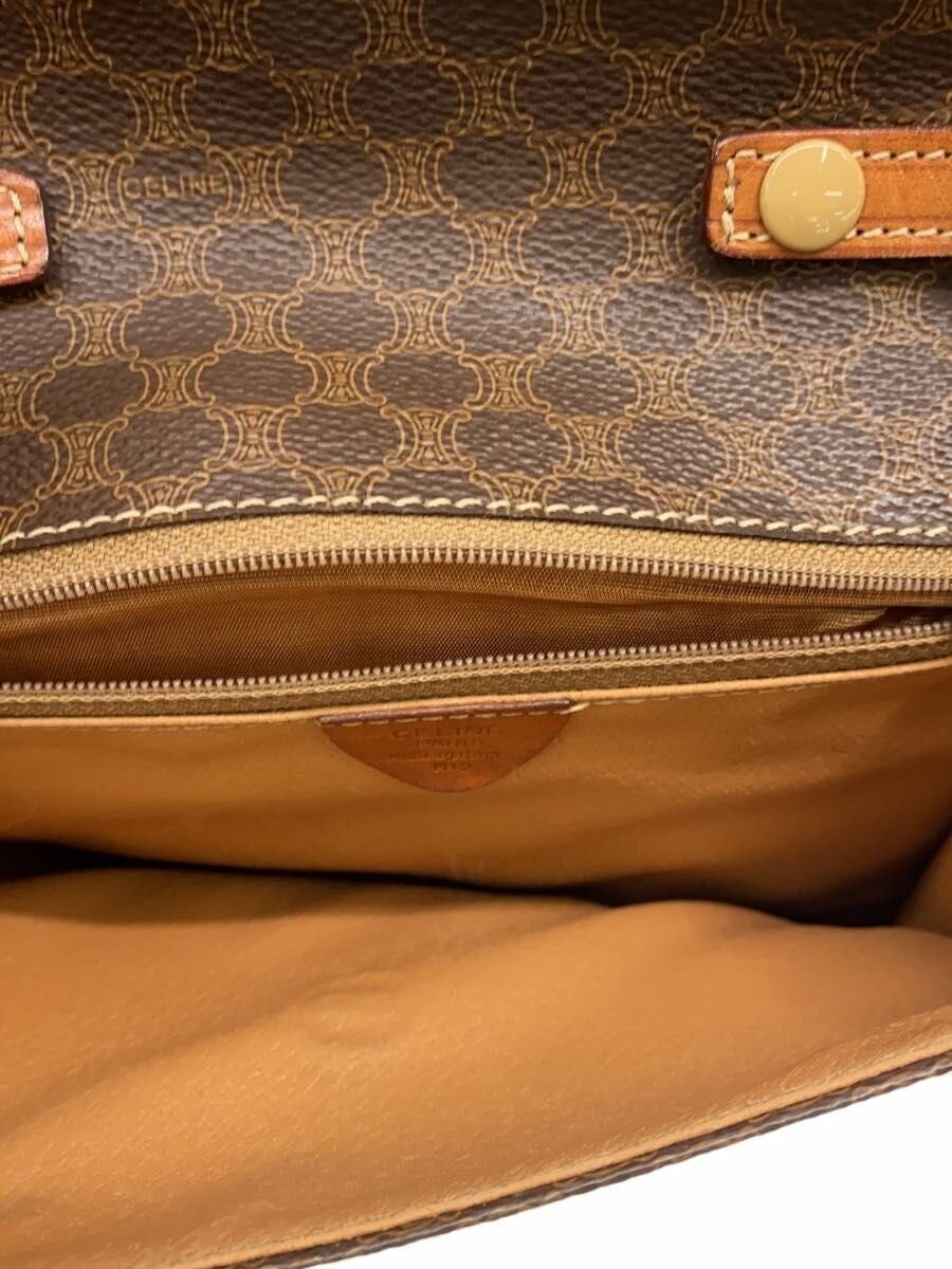 CELINE Shoulder Bag Leather BRW Pattern M12