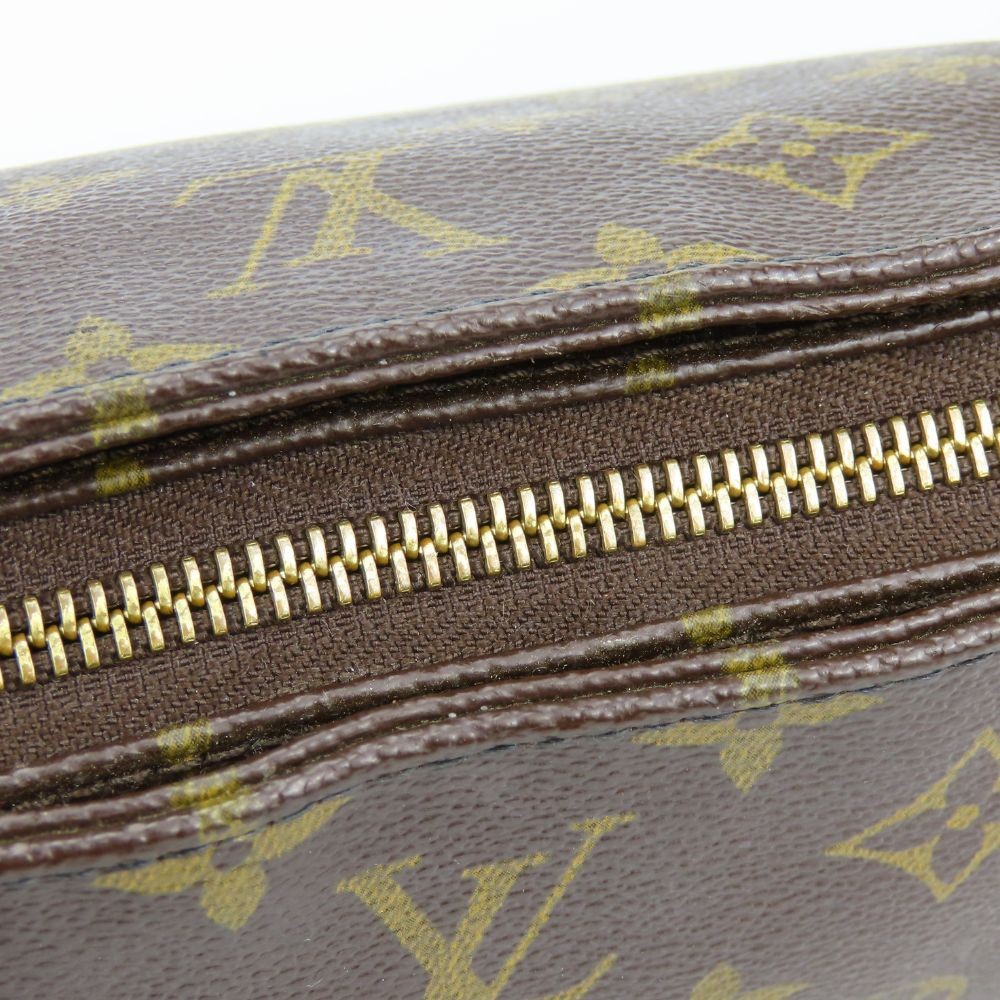 USED LOUIS VUITTON Shoulder Bag Looping MM M51146 Monogram/Nume leather Brow…